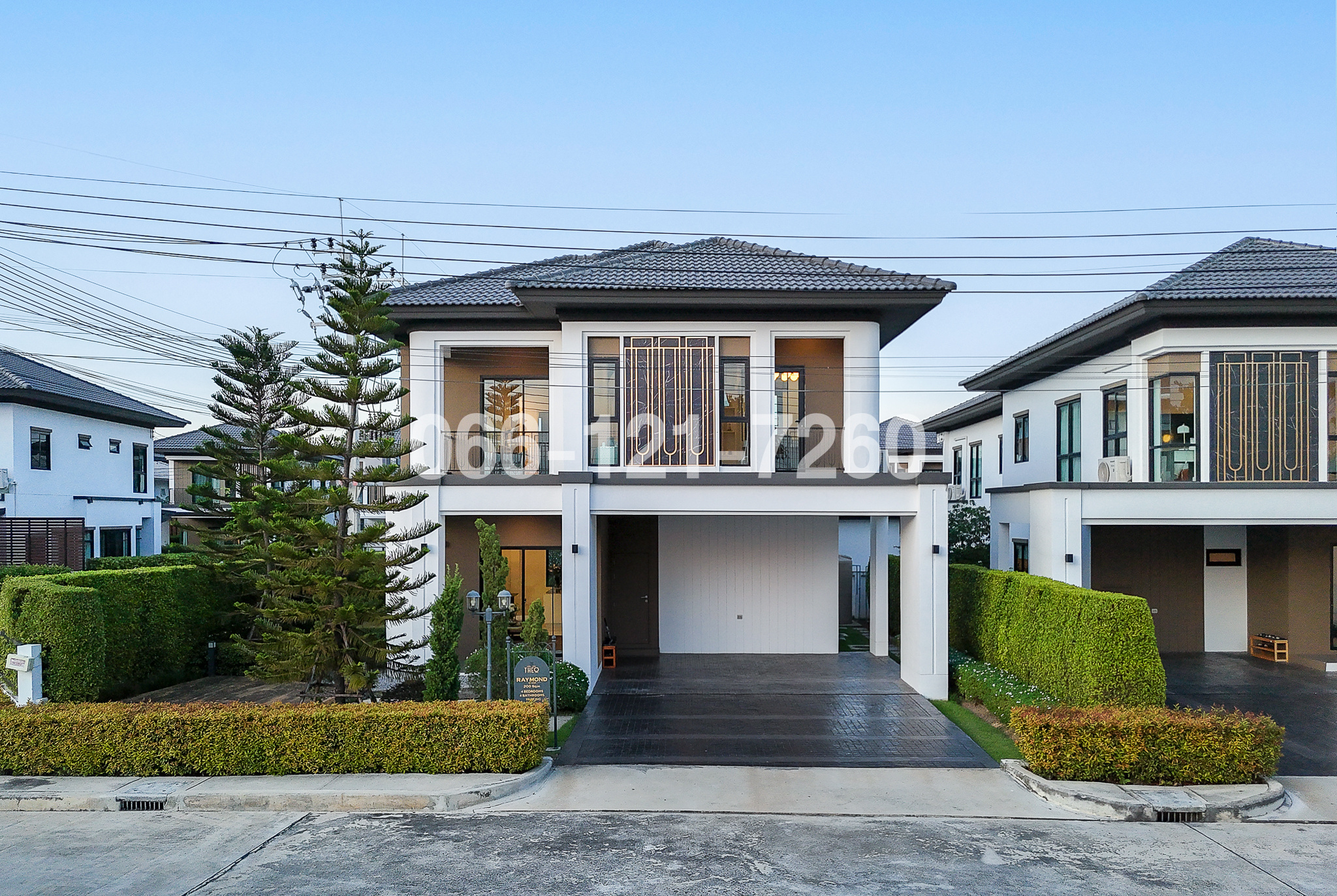 บ้านเดี่ยวหรูสไตล์ Modern Art Deco บ้านฟ้ากรีนเนอรี่ ธีโอ ชัยพฤกษ์-แจ้งวัฒนะ