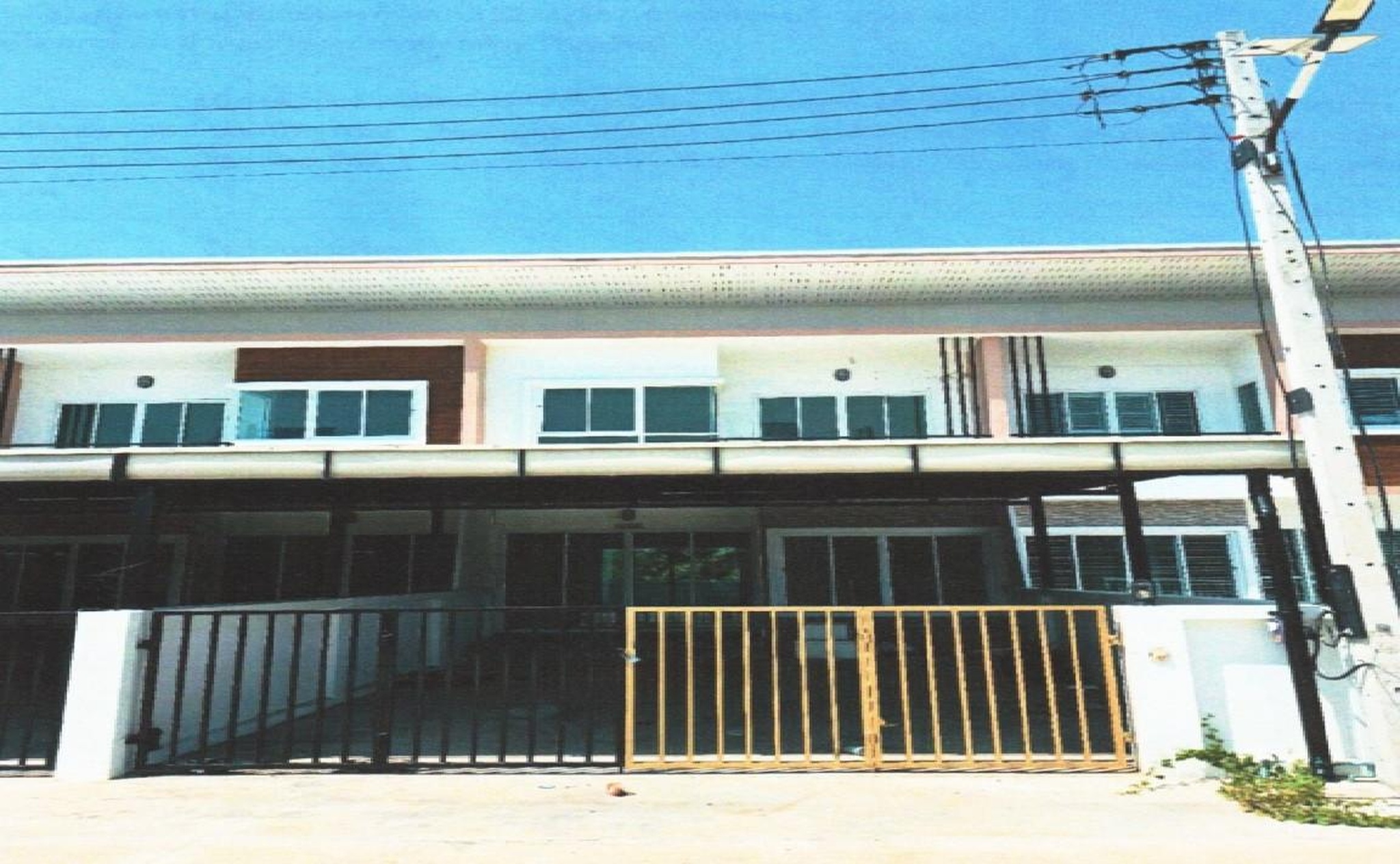 ทรัพย์สถาบันโดย GHB ทาวน์เฮาส์ ซอยหมู่บ้าน ธัญรดาวิลล์ ถนนสายตาคลี-ท่าตะโก (ทล