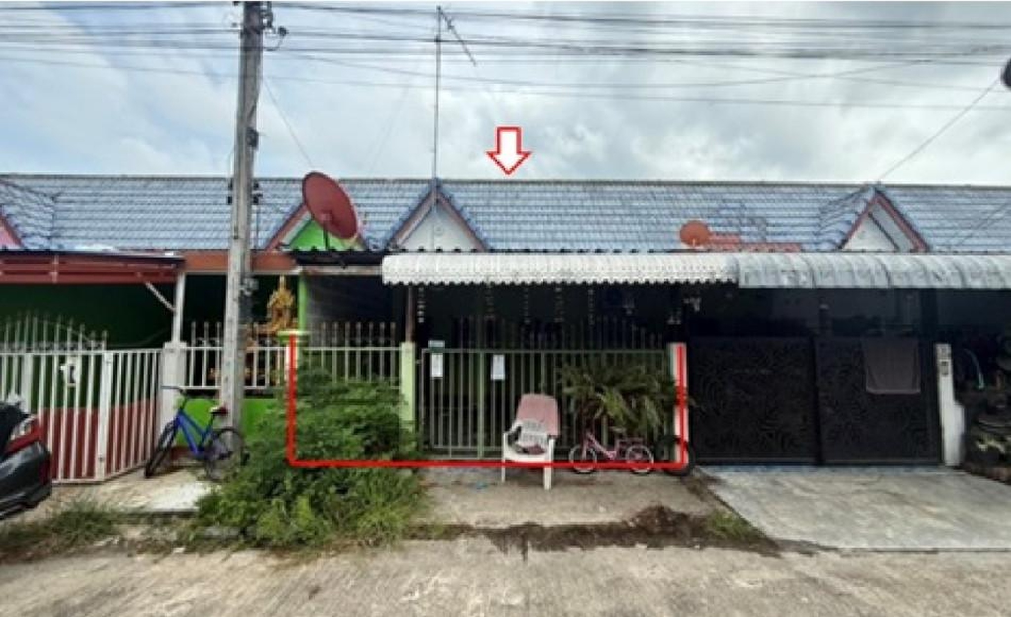 ทรัพย์สถาบันโดย GHB ทาวน์เฮาส์ ซอยม.นวลผ่อง ถนนนครหลวง-ท่าเรือ(อย.3