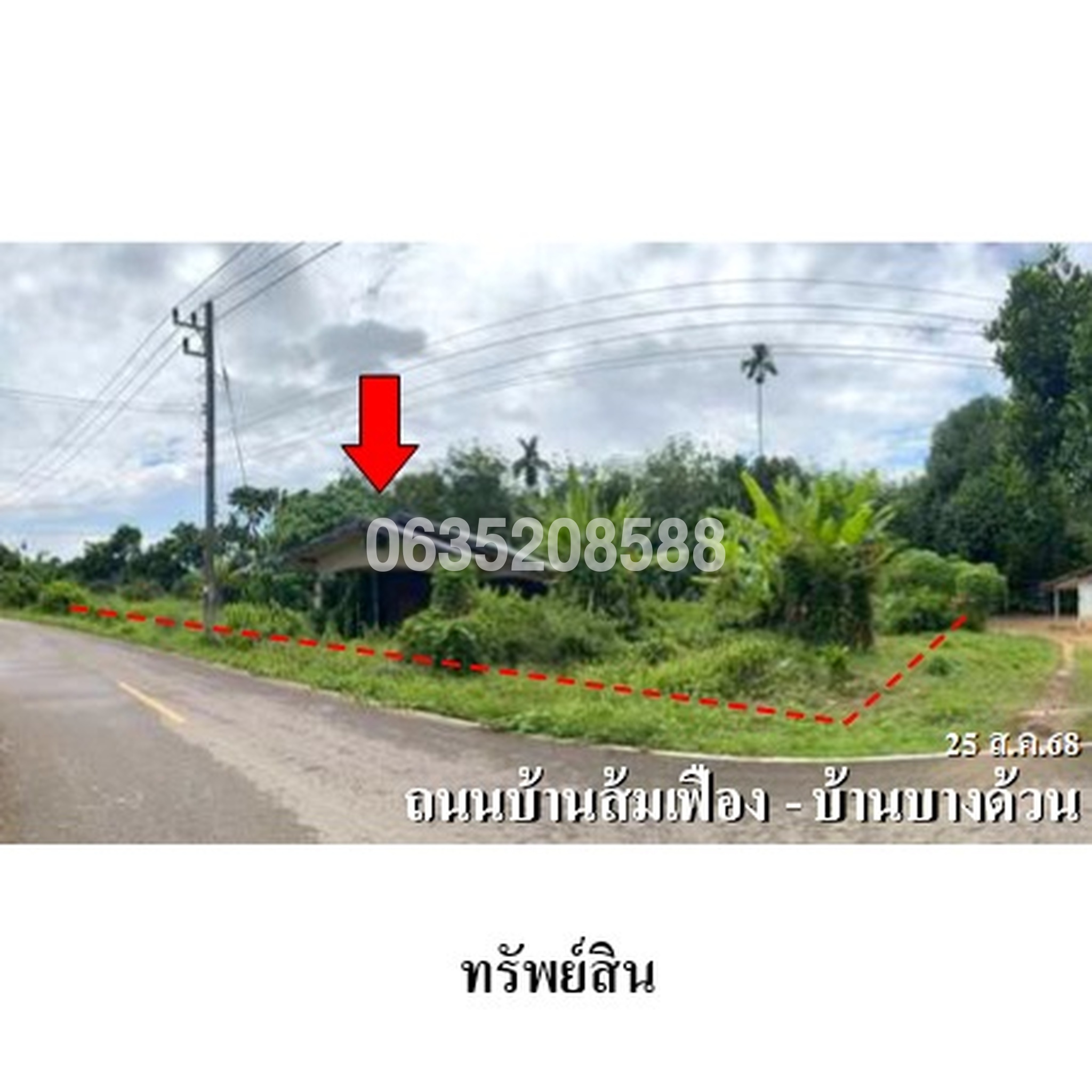 ขายบ้านเดี่ยว ถนนบ้านส้มเฟือง - บ้านบางด้วน