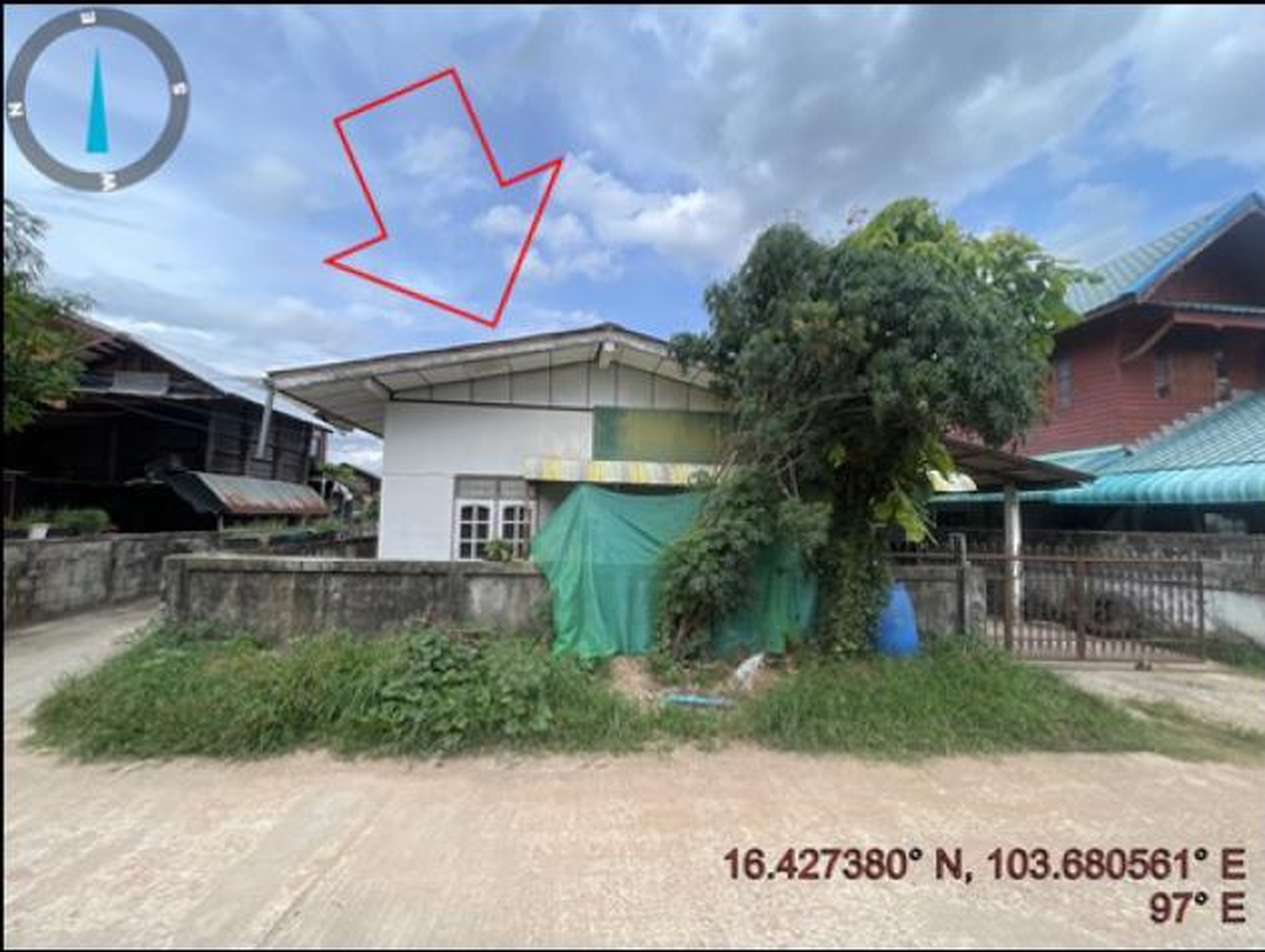 ทรัพย์สถาบันโดย GHB บ้านเดี่ยว ถนนสายกาฬสินธุ์-ดอนจาน(