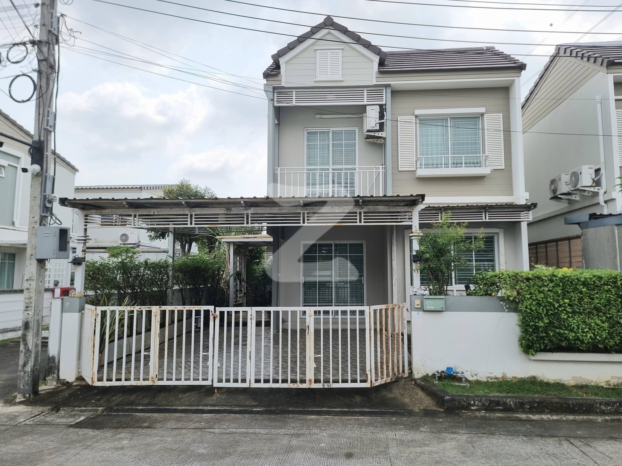 📢[ Owner Post/Welcome Agent] 🏡 ขายบ้านแฝดหลังริม โครงการเดอะวิลเลจ บางนา - วงแหวน 2                 : เจ้าของขายเอง (งดรับนายหน้า)