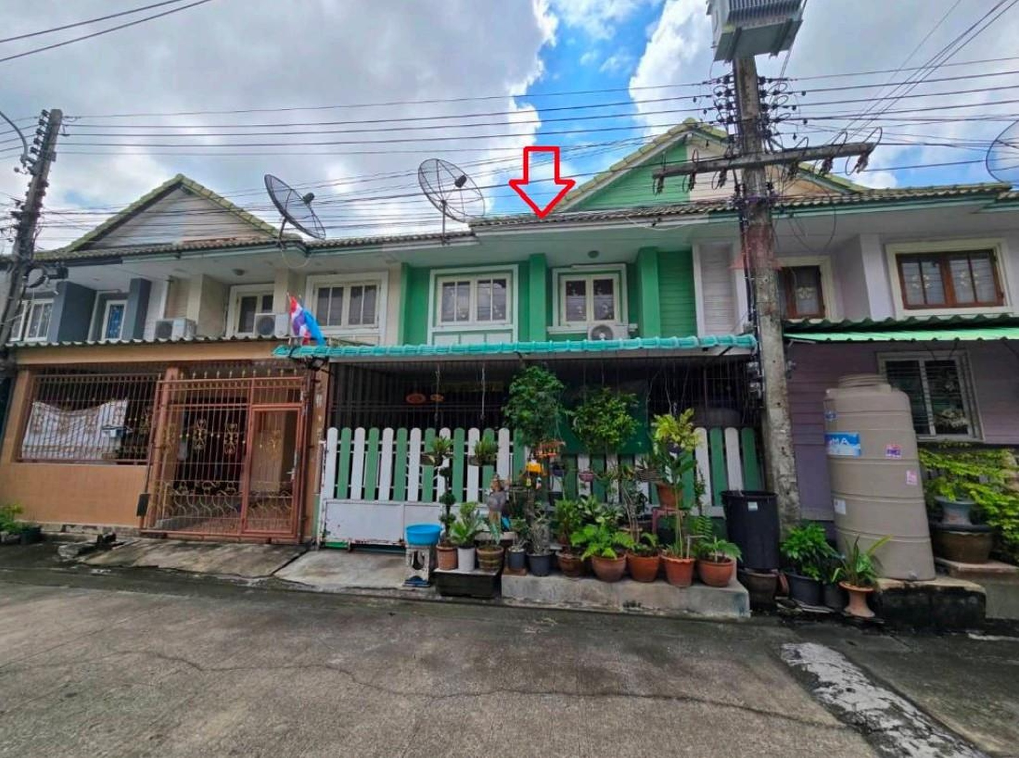 ทรัพย์สถาบันโดย GHB ทาวน์เฮาส์ บ้านพฤกษา 124/2 รังสิต-คลอง 4 (Baan Pruksa 124/2 Rangsit-Klong 4)