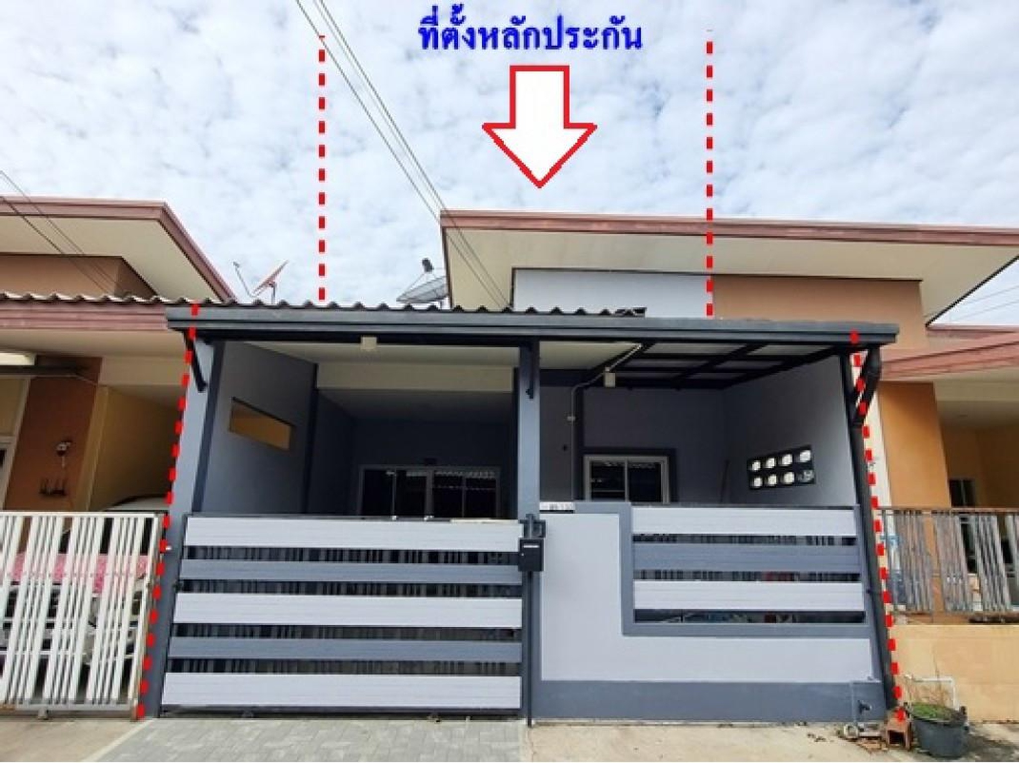 ทรัพย์สถาบันโดย GHB ทาวน์เฮาส์ บี.เค.ลัคกี้โฮม 3 (BK Lucky Home 1)