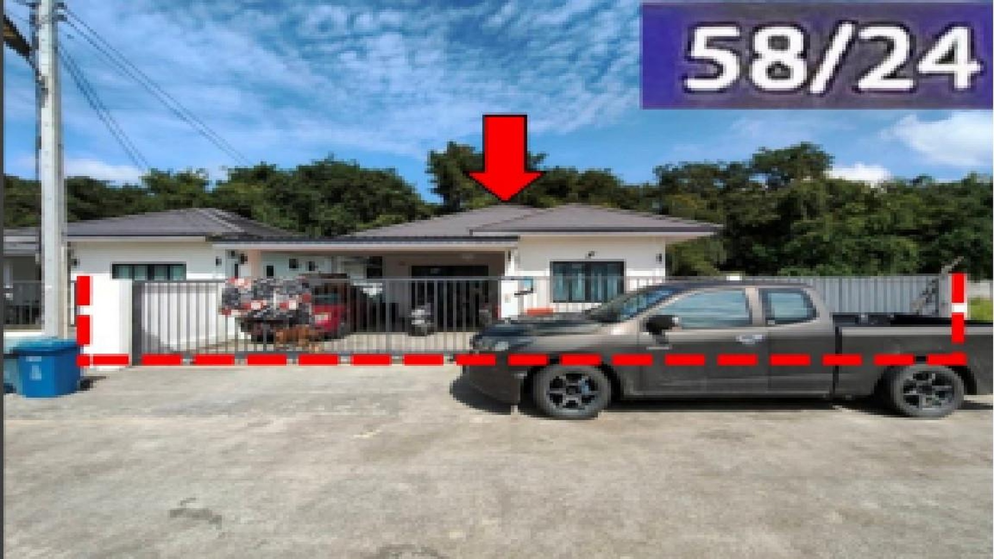 ทรัพย์สถาบันโดย GHB บ้านเดี่ยว ซอยในหมู่บ้านรินรดา ถนนสายท่าทอง-บ้านวังไผ่