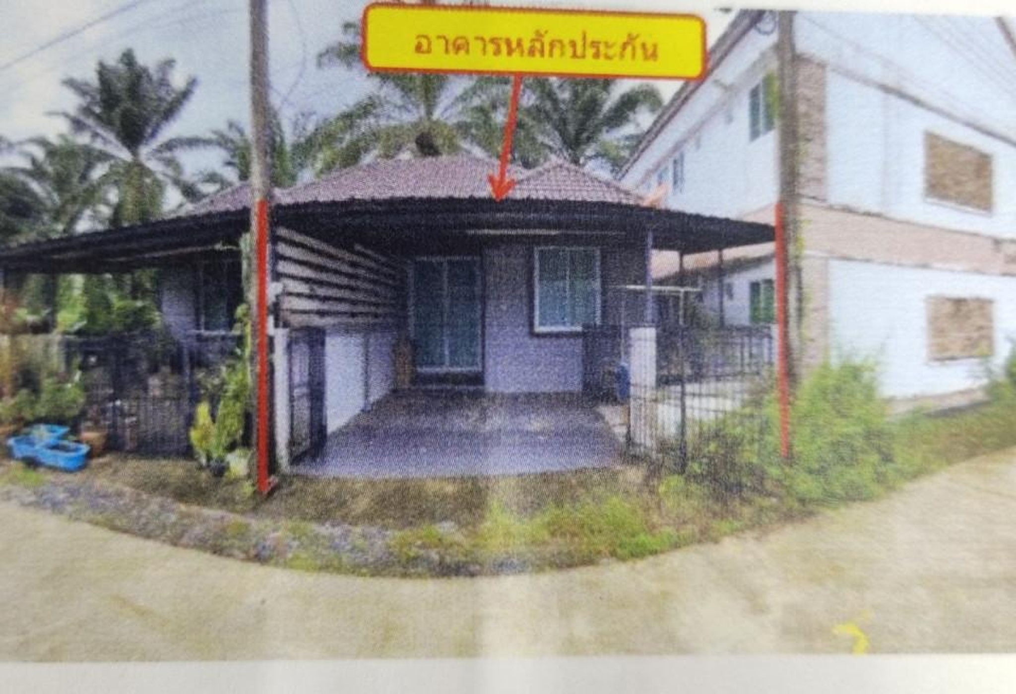 ทรัพย์สถาบันโดย GHB บ้านแฝด ซอยท่าเรือ 27 ถนนสายนครศรีธรรมราช-หัวไทร