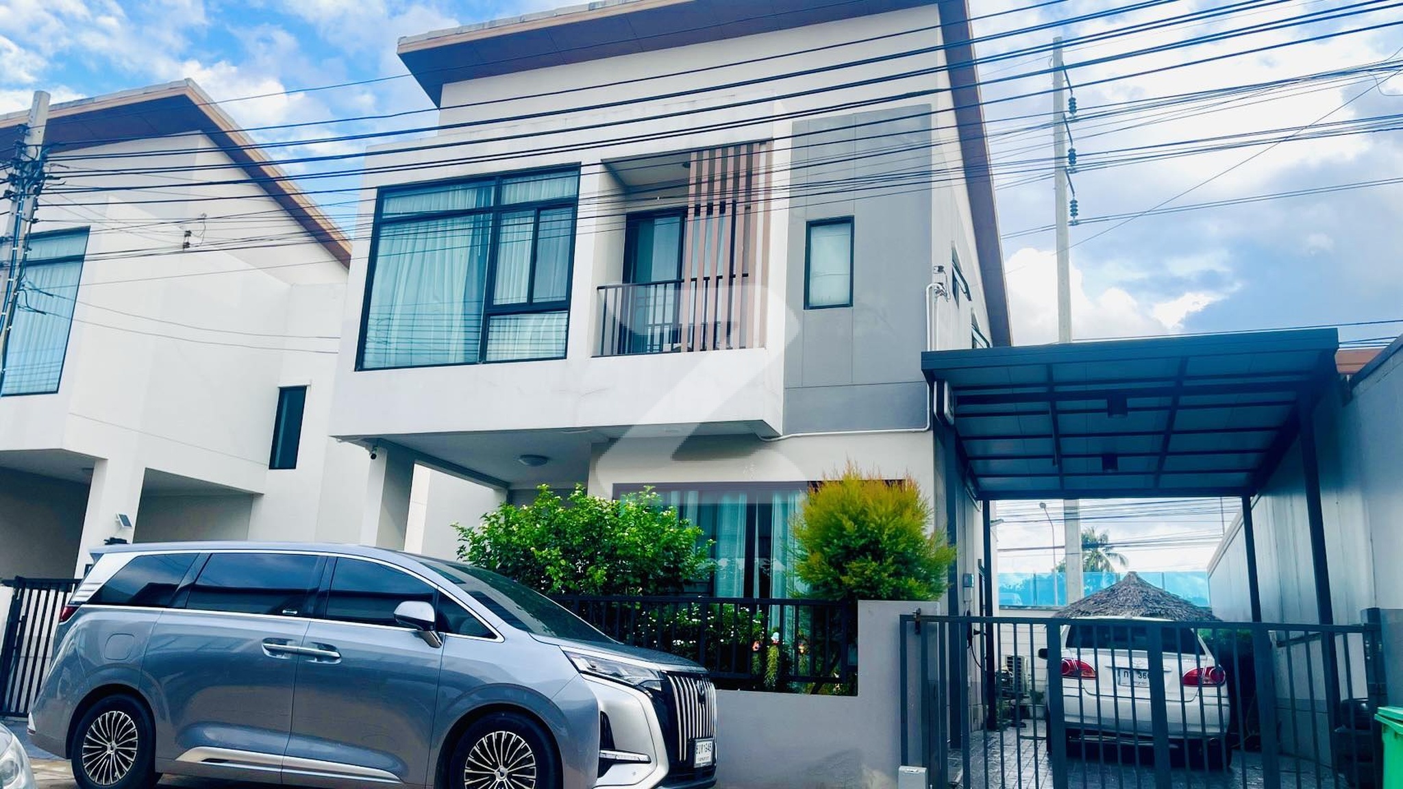 เช่าบ้าน พร้อมรถ   พิกัด ท่าข้าม ติดถนน เรียบด่วนกาญจนา     🏠มบ.วิสทาวน์ท่าข้าม : เจ้าของให้เช่าเอง (งดรับนายหน้า)
