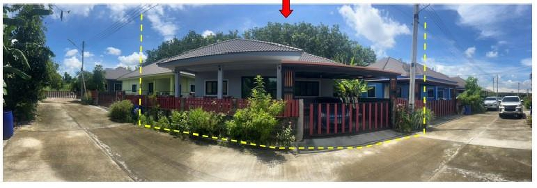 ทรัพย์สถาบันโดย GHB บ้านเดี่ยว ซอยเลียบคลองชลประทาน ถนนทล.3551