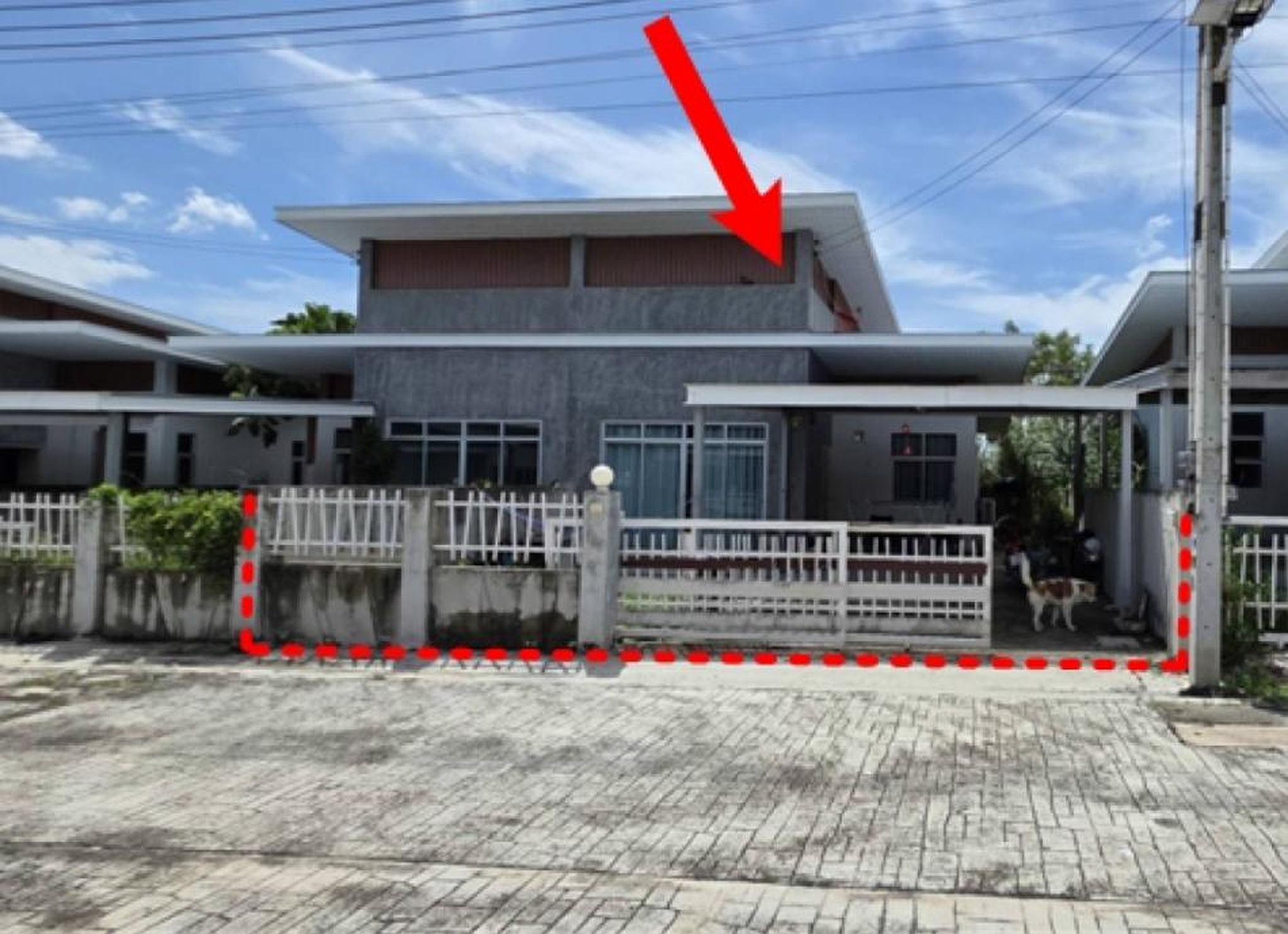 ทรัพย์สถาบันโดย GHB บ้านแฝด กรีนลอฟท์ (Skyline Amata)