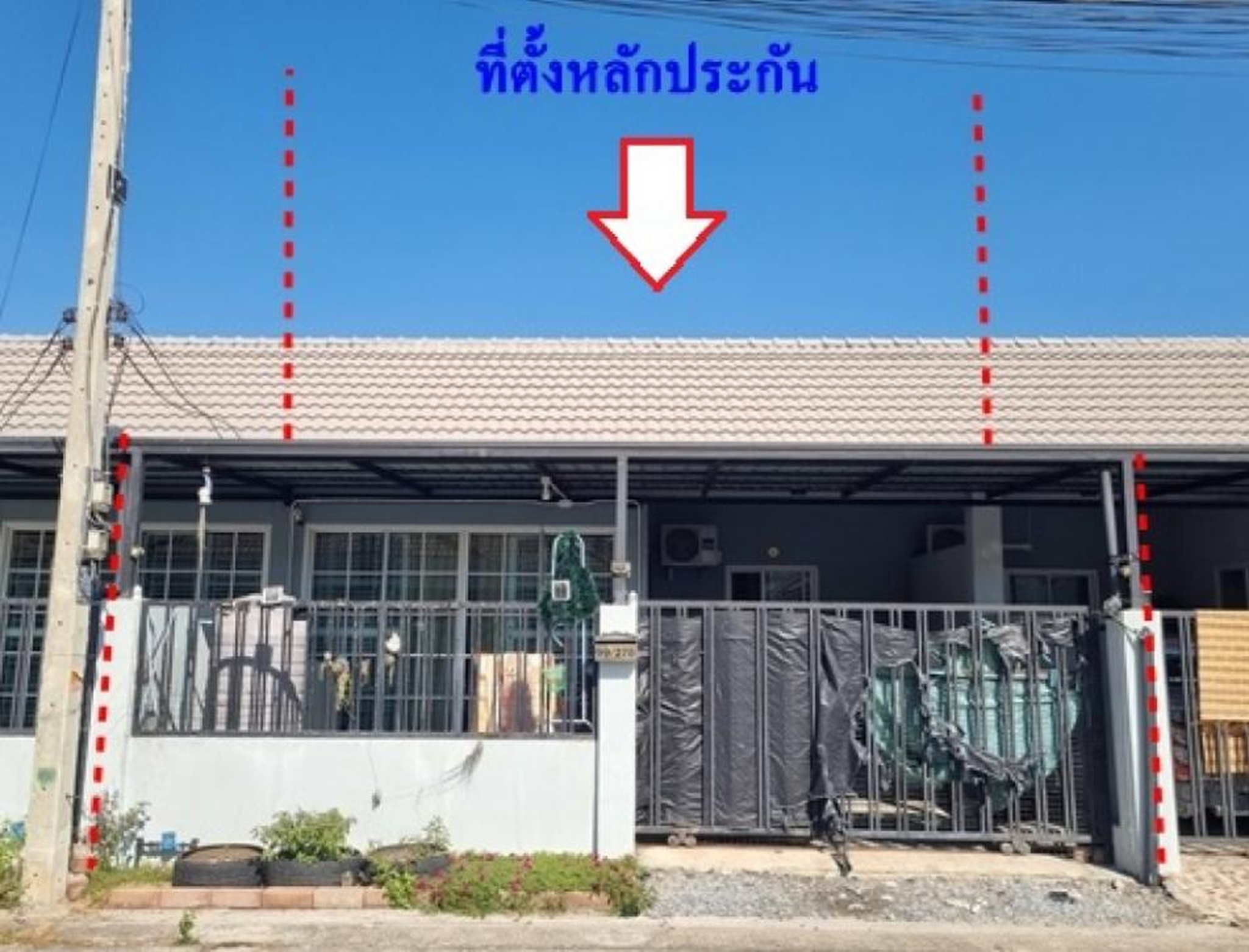 ทรัพย์สถาบันโดย GHB ทาวน์เฮาส์ ธนาวิลล่า (Baan Nonthicha Ayutthaya)