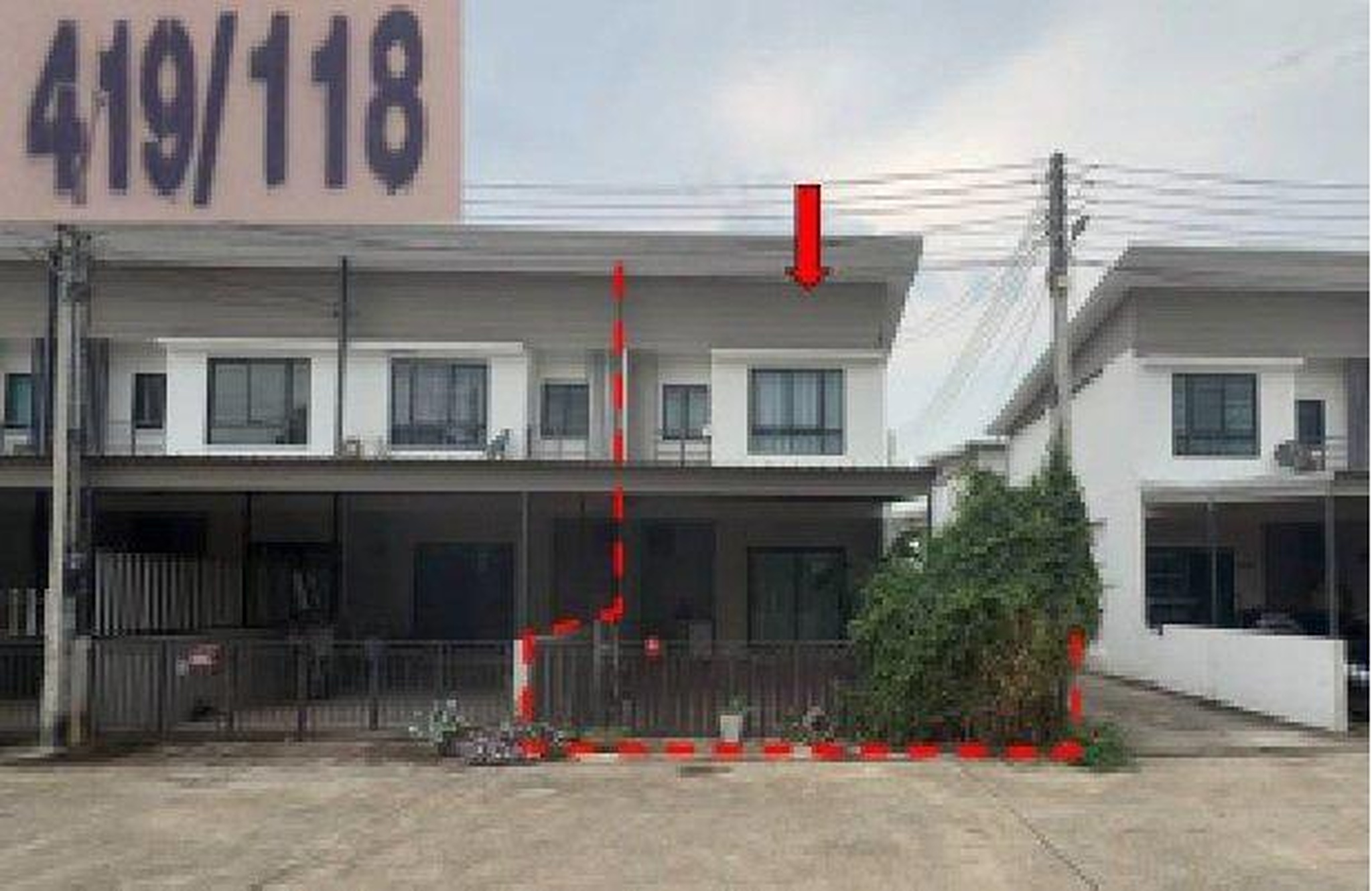 ทรัพย์สถาบันโดย GHB ทาวน์เฮาส์ hill hut saraburi