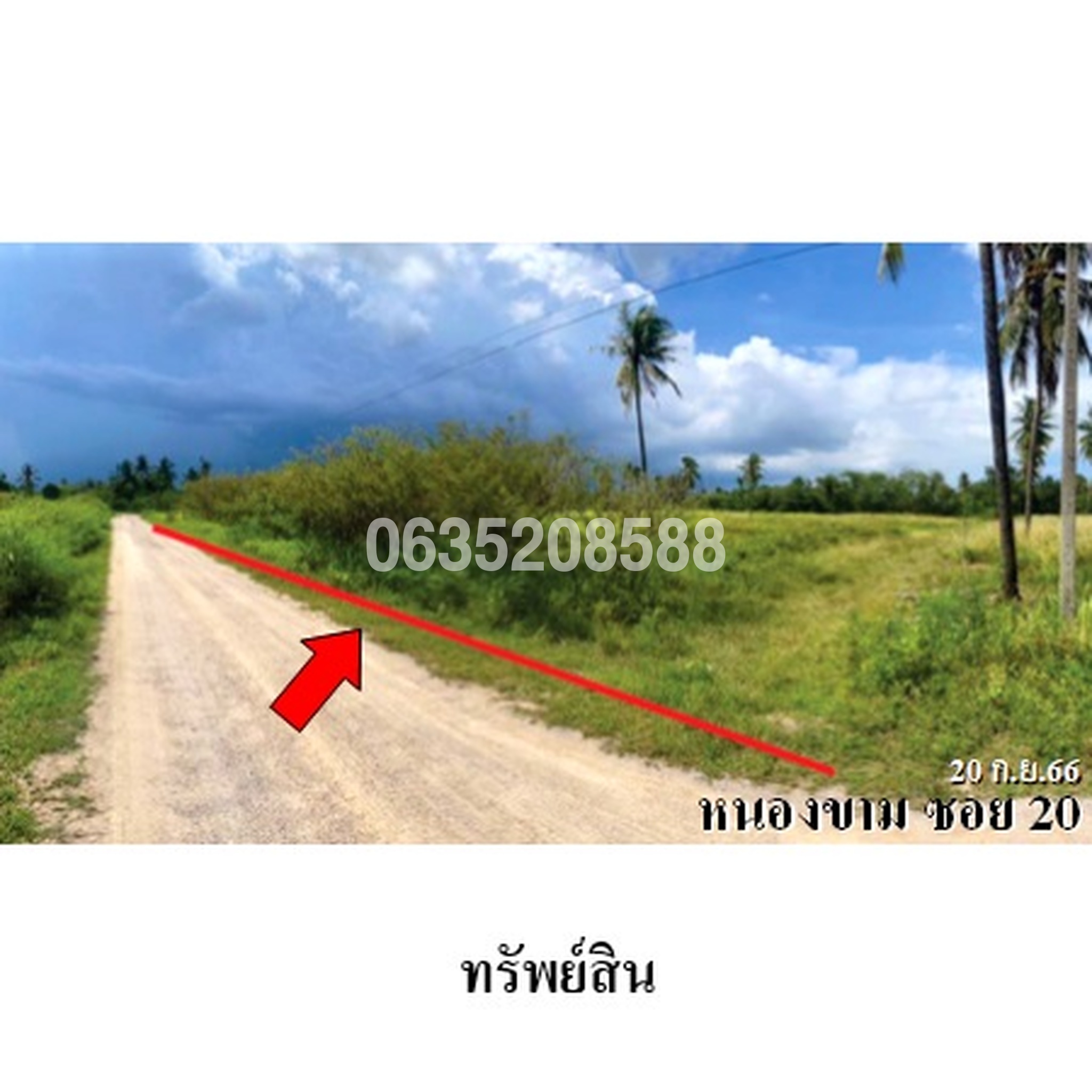 ขายที่ดิน ซอยหนองขาม ซอย 20 ถนนเพชรเกษม บ้านหนองขาม