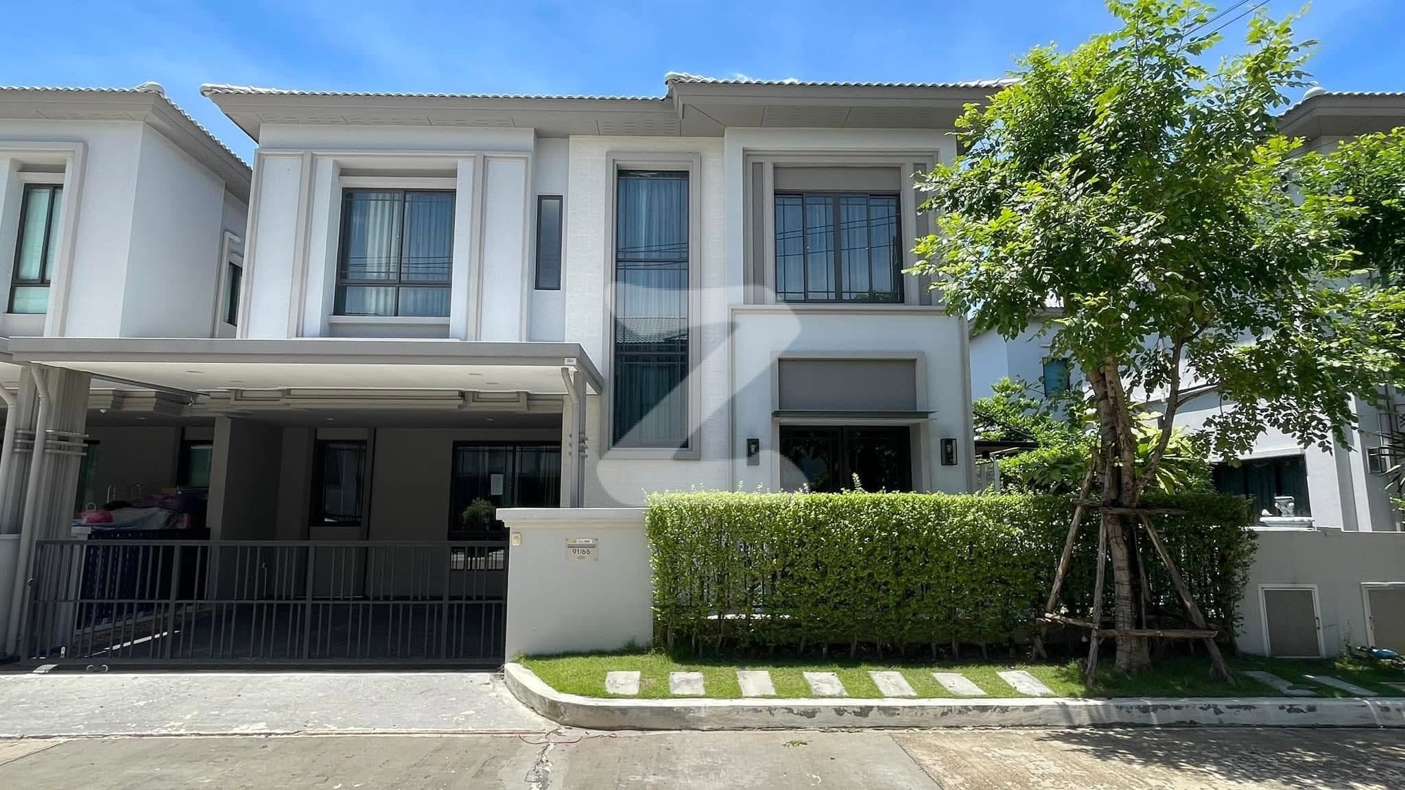 🏘️ ขายบ้านแฝด 2 ชั้น  โครงการ : แกรนด์พลีโน่ พหลโยธิน-รังสิต แบบบ้าน : Olivia                         : เจ้าของขายเอง (งดรับนายหน้า)