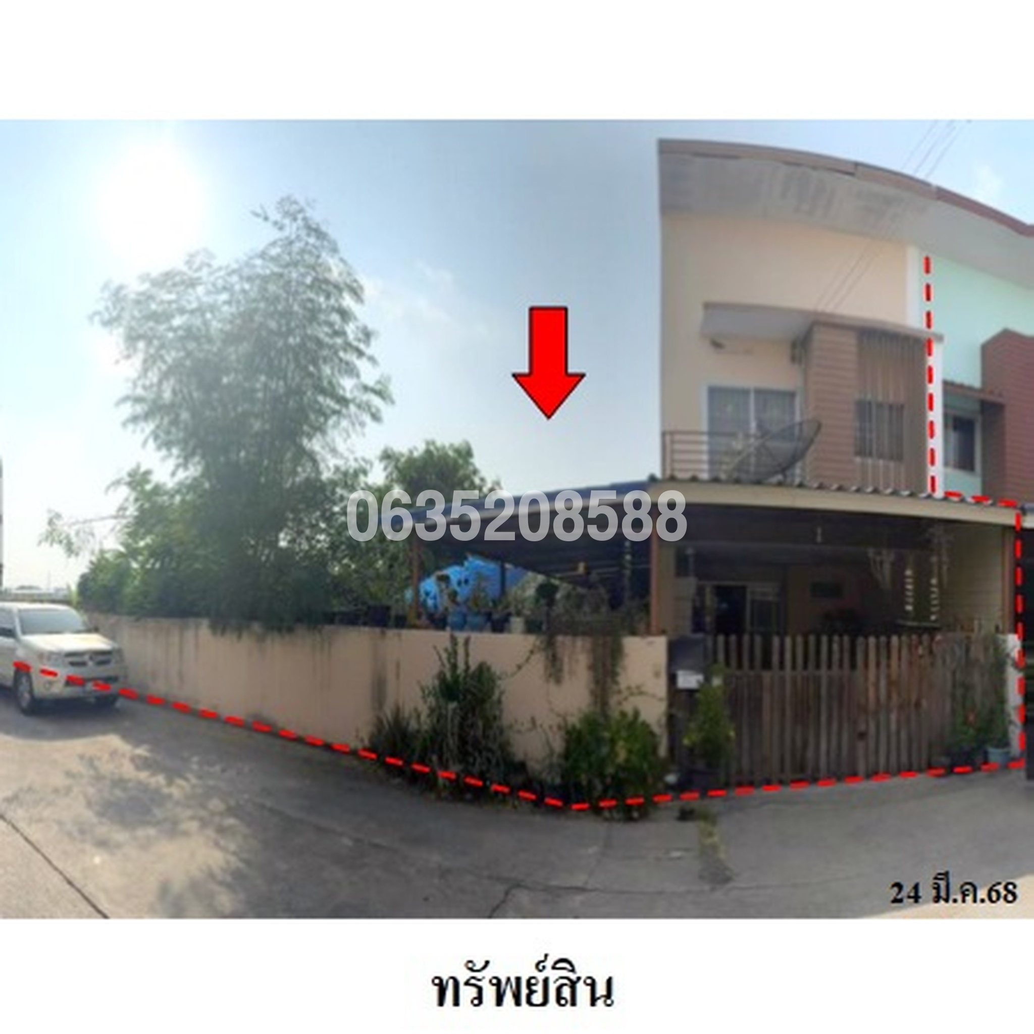 ขายทาวน์เฮาส์ ไทยวิลล่า (Baan Thai Villa Sriracha)