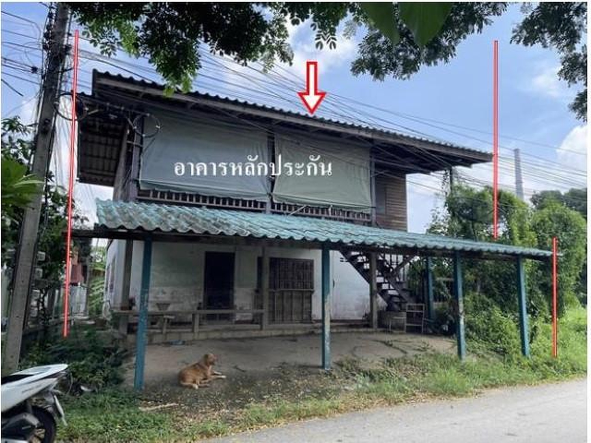 ทรัพย์สถาบันโดย GHB บ้านเดี่ยว ซอยวัดโพธิ์ทูล ถนนอ่างทอง-ป่าโมก