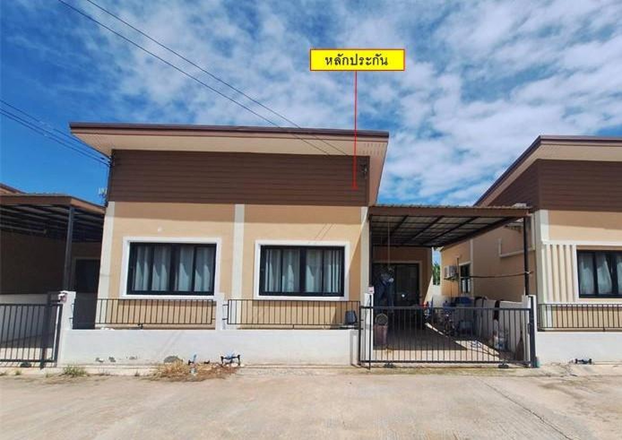 ทรัพย์สถาบันโดย GHB บ้านแฝด ซอยเข้าเทศบาลตำบลโคกสูง ถนนสุรนารายณ์ (ทล.205)