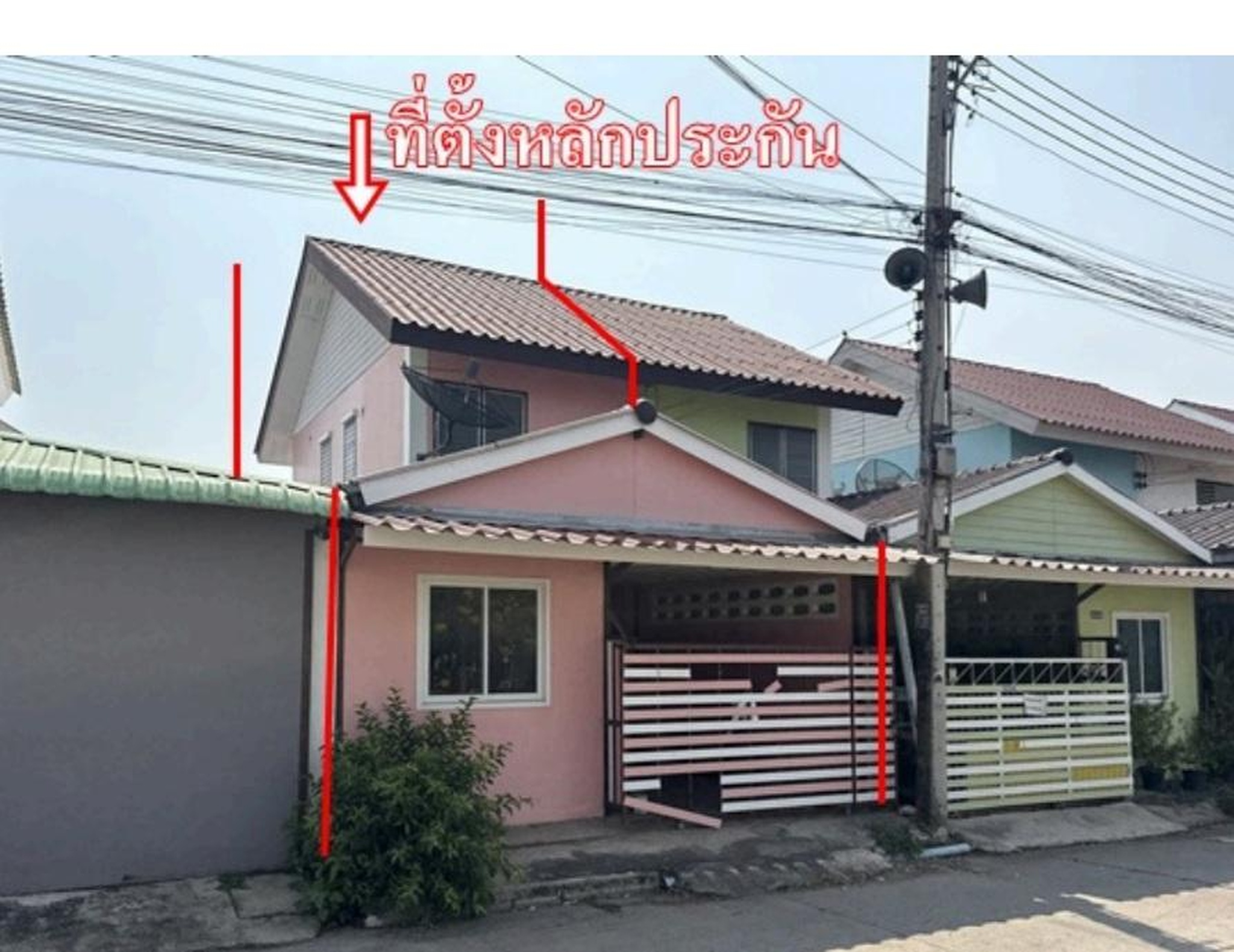 ทรัพย์สถาบันโดย GHB บ้านแฝด เอื้ออาทร(บ้านสร้าง)