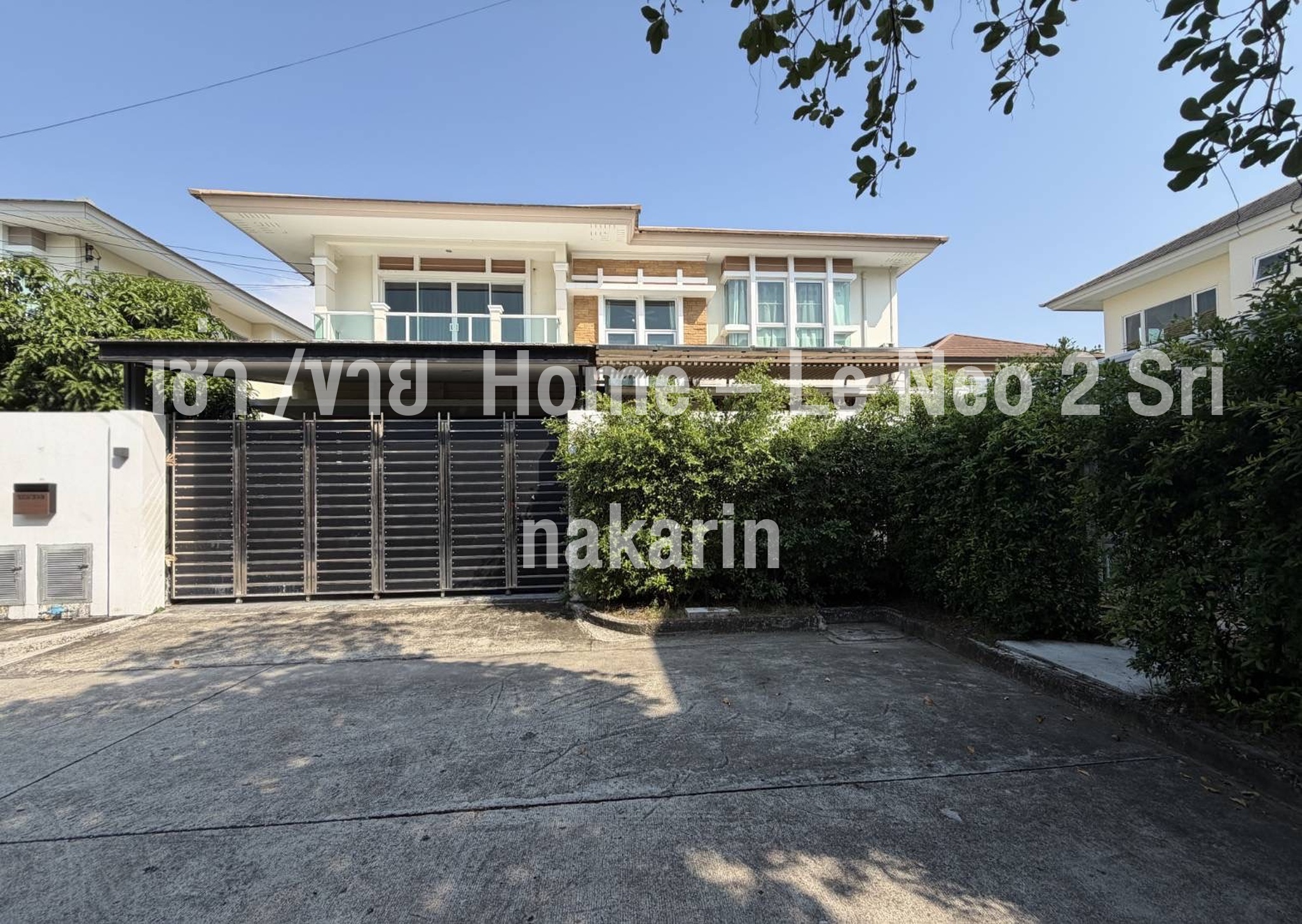 🏡✨เช่า /ขาย Home – Le Neo 2 Srinakarin บ้านเดี่ยวมุมส่วนตัว บรรยากาศร่มรื่น ใกล้เมือง 📐 80 ตร.วา | 245 ตร.ม. 🛏 4 Bedrooms | 🛁 3 Bathrooms : เจ้าของขายเอง
