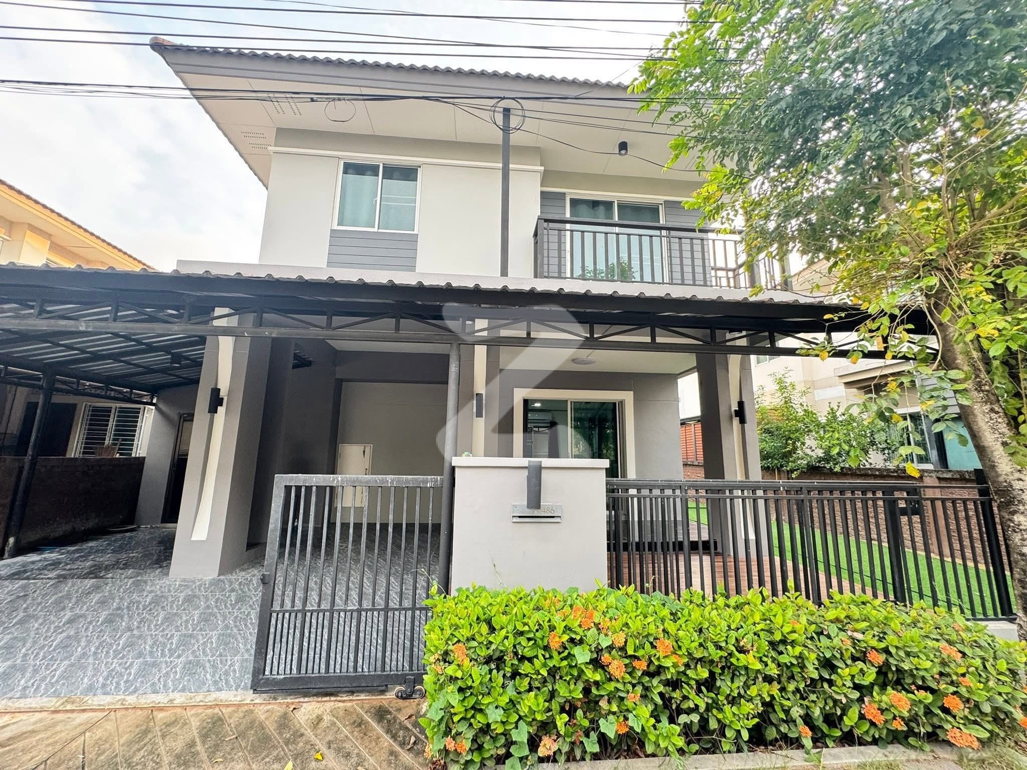 บ้านเช่าให้เช่า 🏡 เจ้าของบ้านปล่อยเช่าเอง 🏡 🎉#ปล่อยเช่าราคาดี 20,000/เดือน สัญญา 1 ปี ทำเลทอง ใกล้เมกาบางนา 10 นาที!🚗บ้านแฝดรีโนเวทใหม่  : เจ้าของให้เช่าเอง (งดรับนายหน้า)