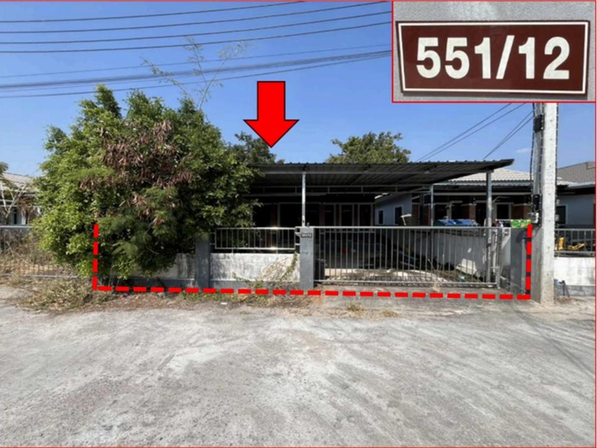 ทรัพย์สถาบันโดย GHB บ้านเดี่ยว ซอยโครงการจินธาราเฮ้าส์ ถนนมิตรภาพ(ทล.2)