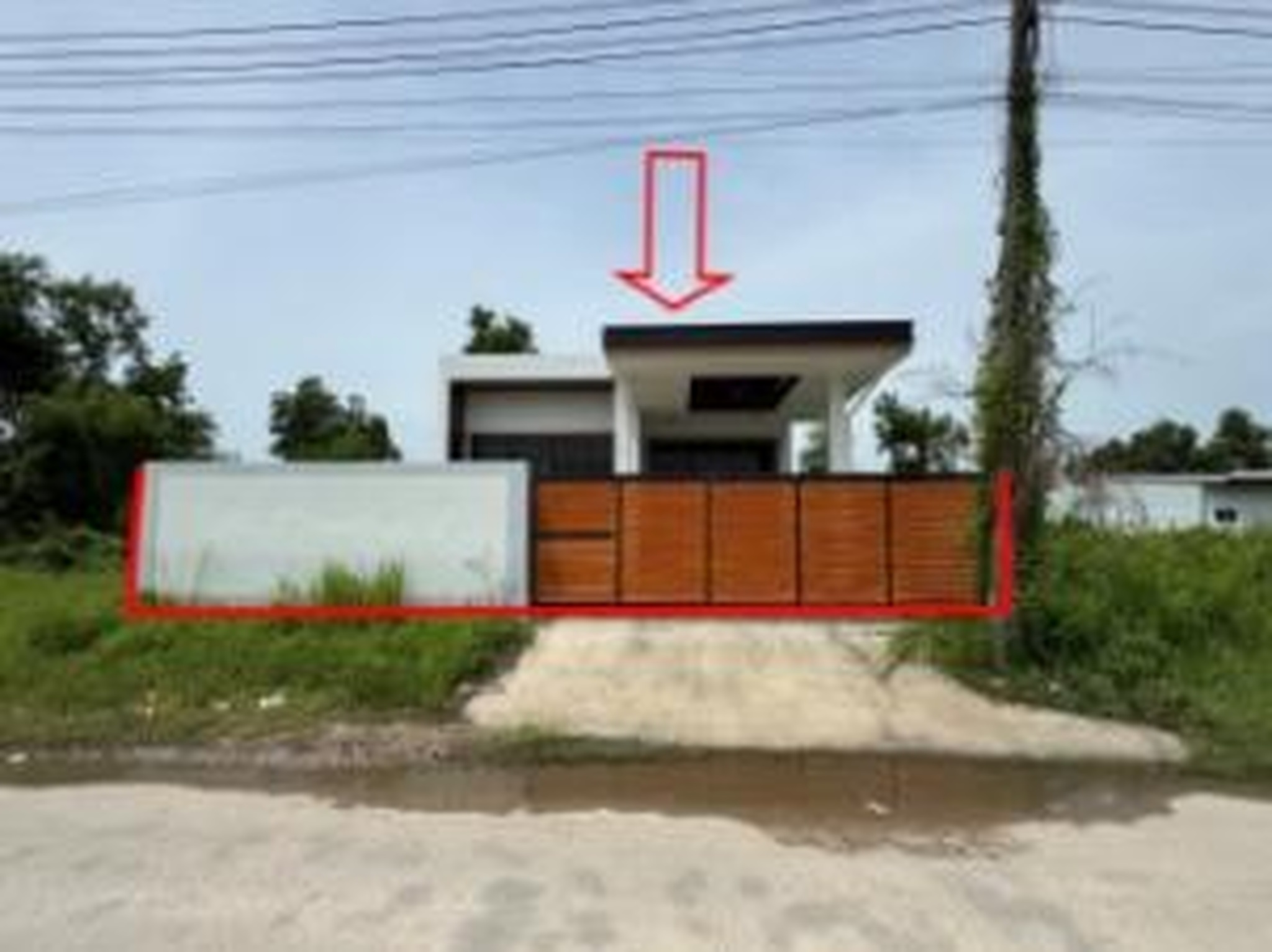 ทรัพย์สถาบันโดย GHB บ้านเดี่ยว ถนนสายม่วงงาม-บางเขียด