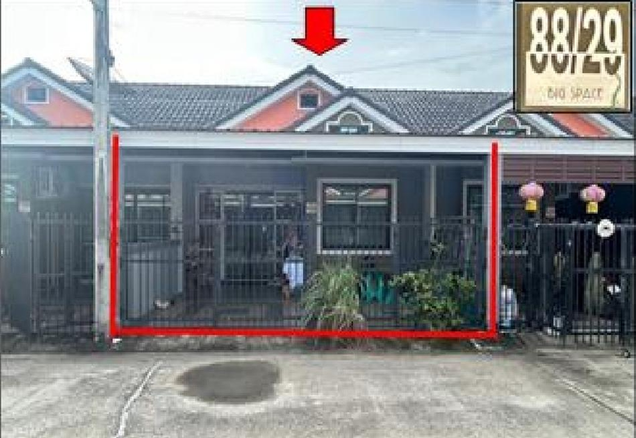 ทรัพย์สถาบันโดย GHB ทาวน์เฮาส์ ซอยม.บิ๊กสเปซ 2 ถนนศรีปทุม