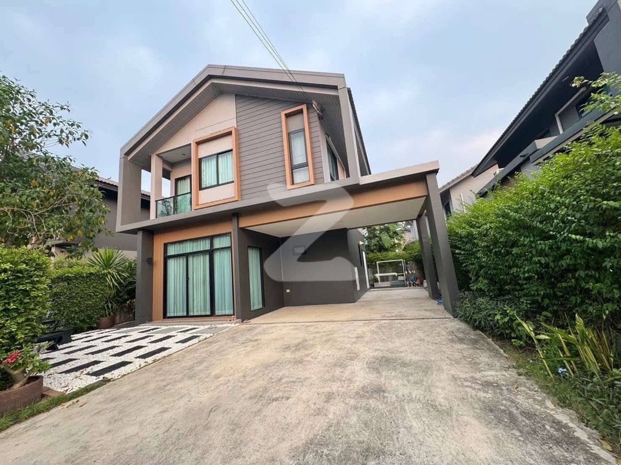 🏡ให้เช่าบ้านเดี่ยว 2 ชั้น คณาสิริ ราชพฤกษ์ 346  หิ้วกระเป๋าเข้าอยู่ได้เลย เฟอร์นิเจอร์ครบ : เจ้าของให้เช่าเอง (งดรับนายหน้า)