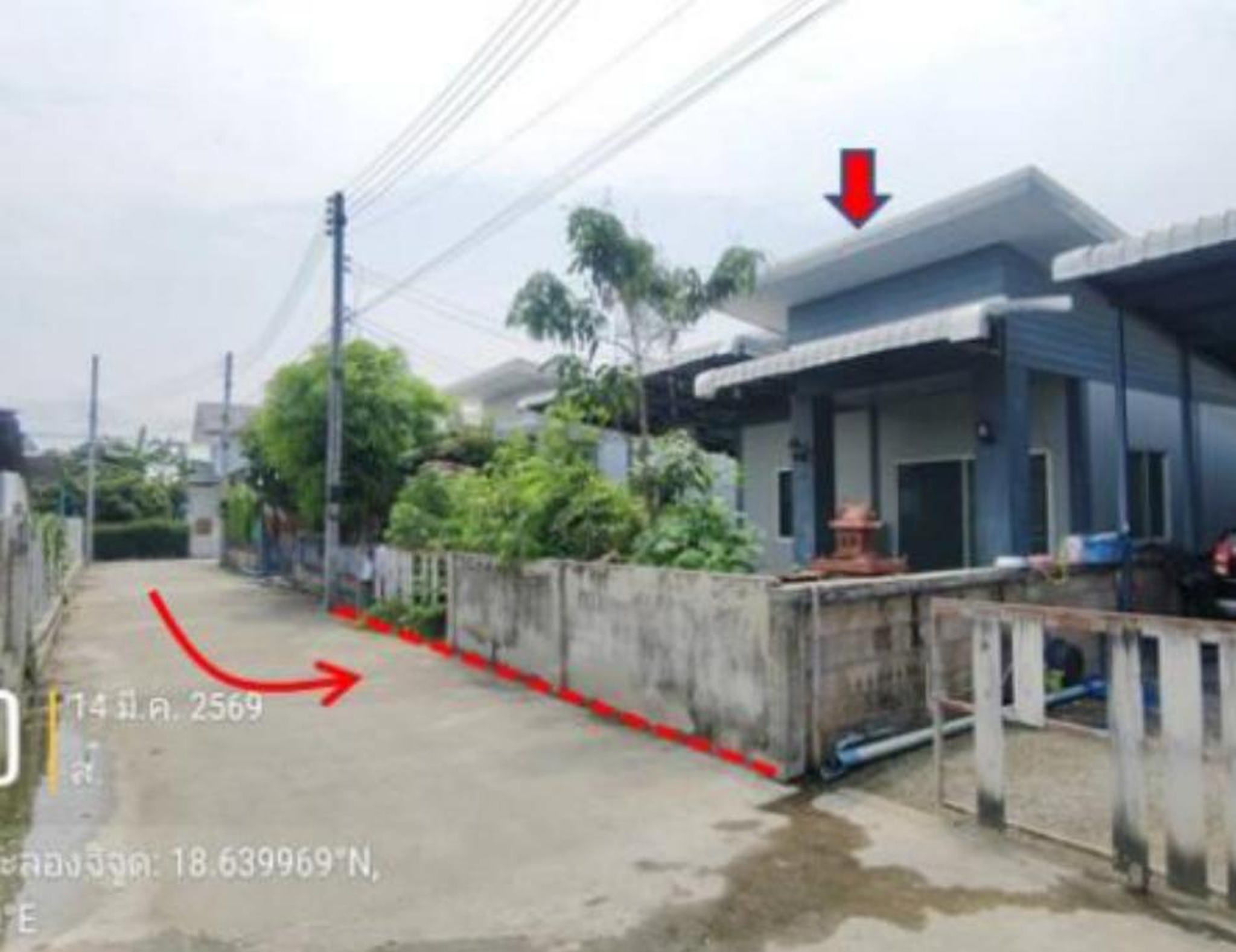 ทรัพย์สถาบันโดย GHB บ้านเดี่ยว ซอยบ้านป่าเส้า ถนนเชียงใหม่-ลำปาง(ทล.1