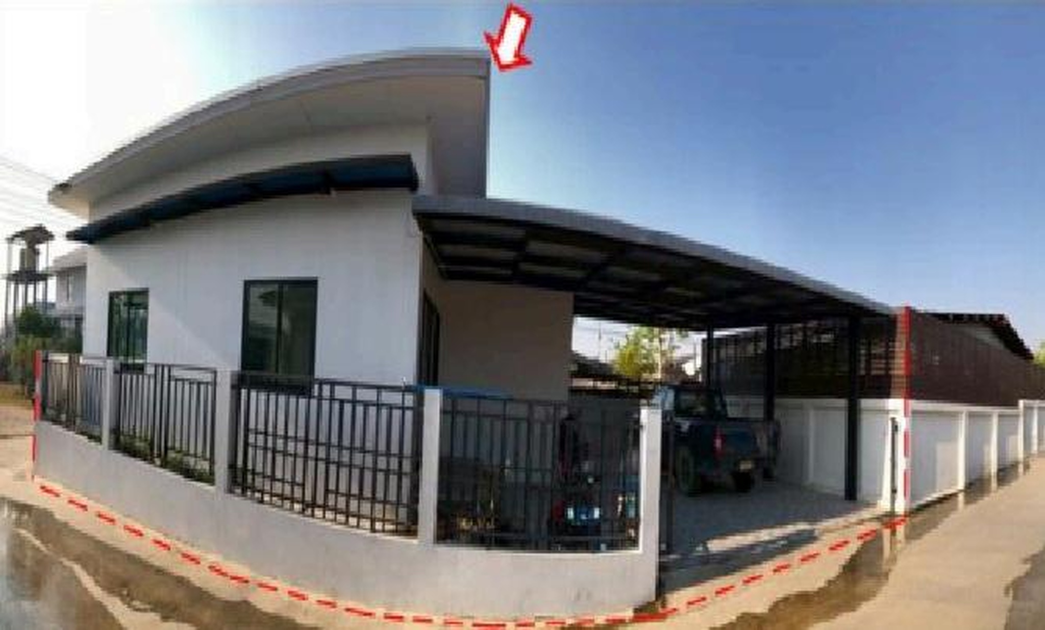 ทรัพย์สถาบันโดย GHB บ้านเดี่ยว ถนนนิคมสาย13(ทล.3375)