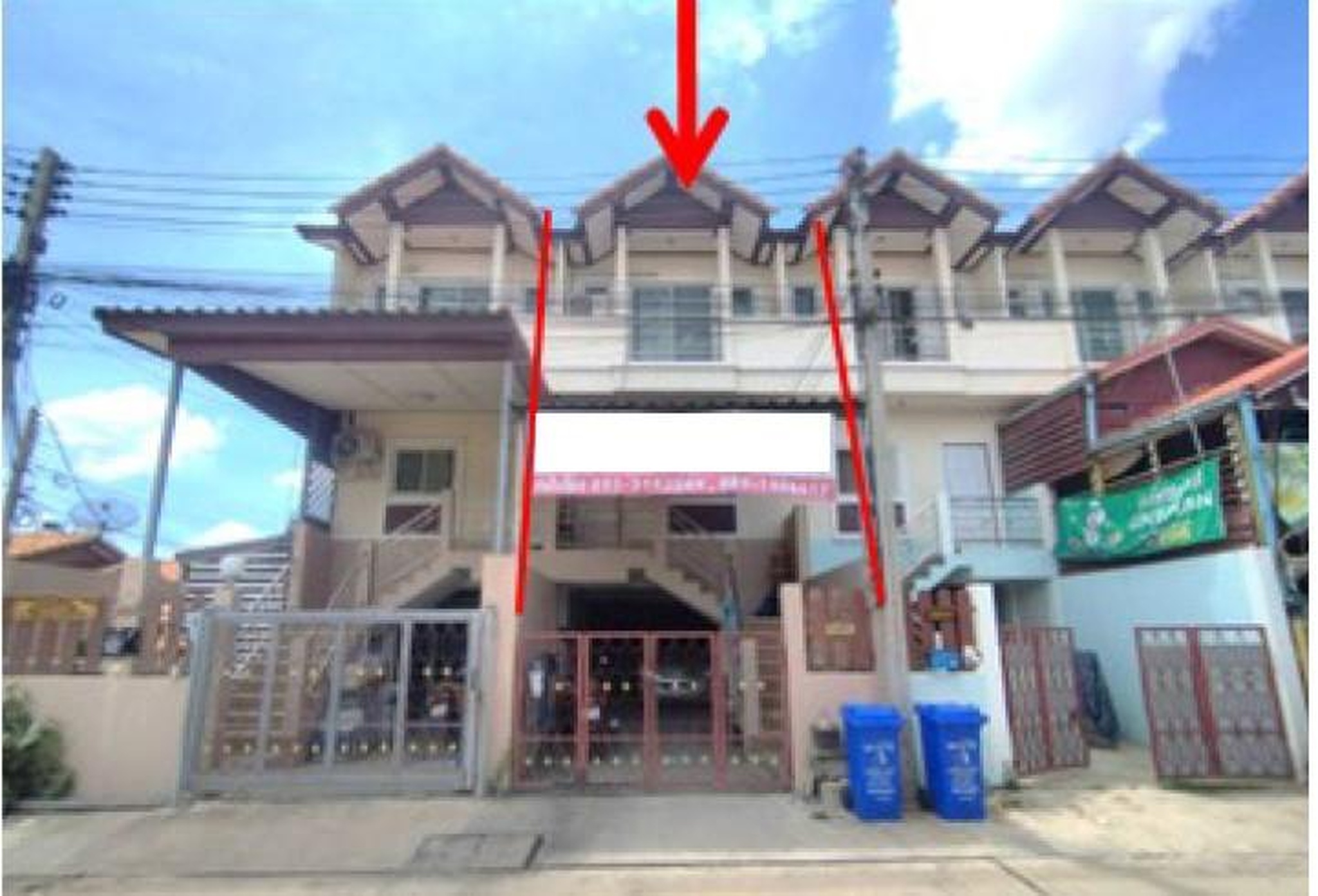 ทรัพย์สถาบันโดย GHB ทาวน์เฮาส์ บ้านธนกฤต4
