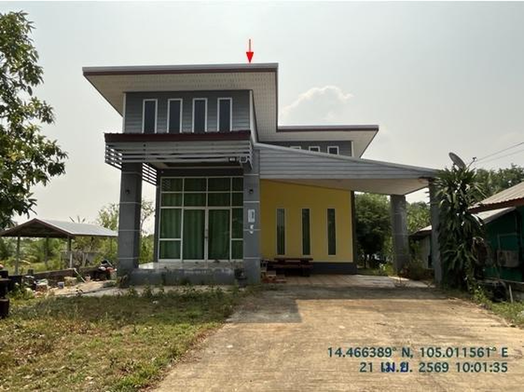 ทรัพย์สถาบันโดย GHB บ้านเดี่ยว ซอยภายในหมู่บ้านสีวิเชี ถนนสายกันทรลักษณ์-นาจะห