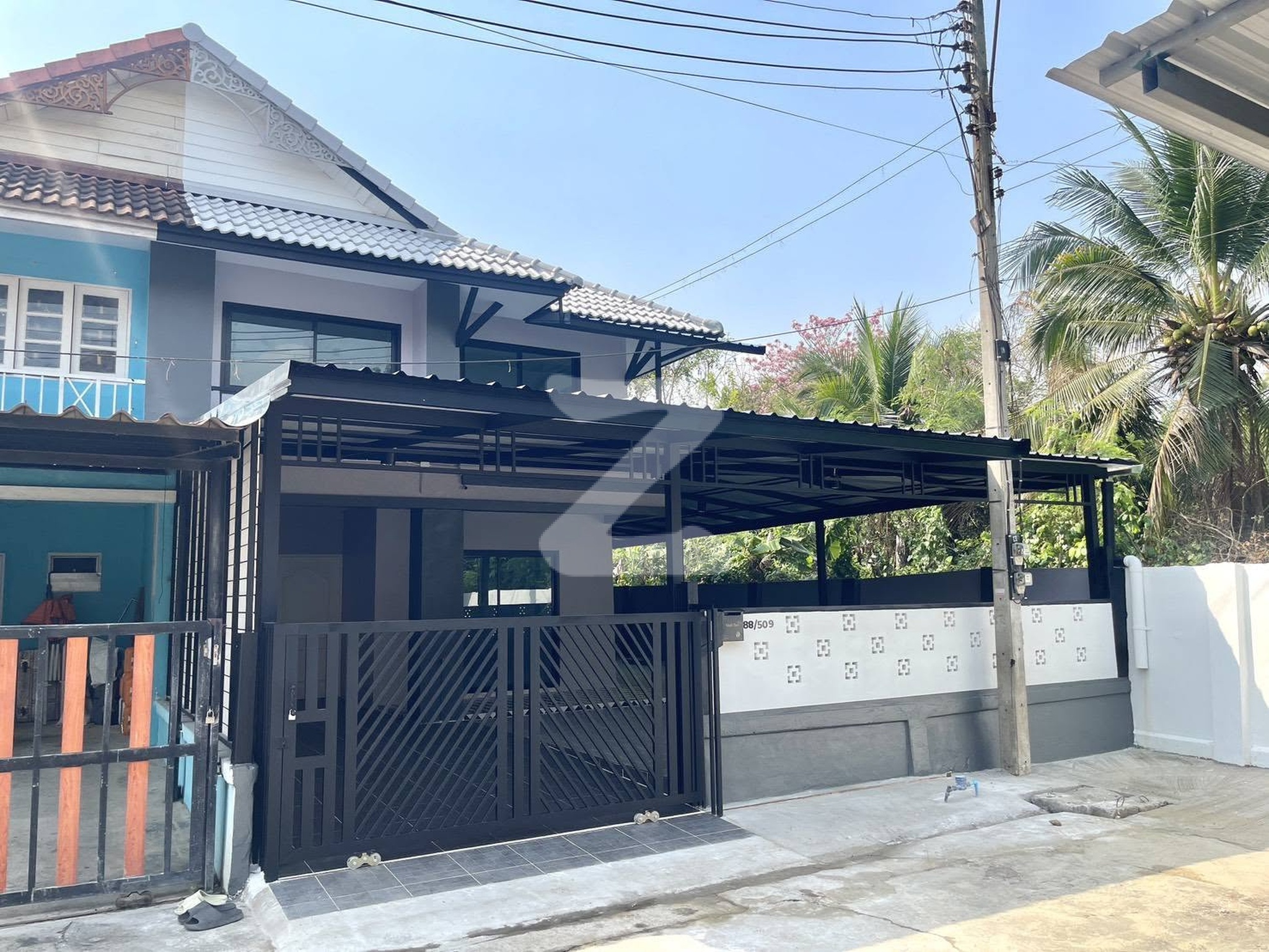 🏡เปิดขายบ้านแฝด 2ชั้น หลังมุม มือสองรีโนเวทใหม่หมดทั้งหลัง 💚หมู่บ้าน พฤกษา4 ลานตากฟ้า นครชัยศรี💚  : เจ้าของขายเอง (งดรับนายหน้า)
