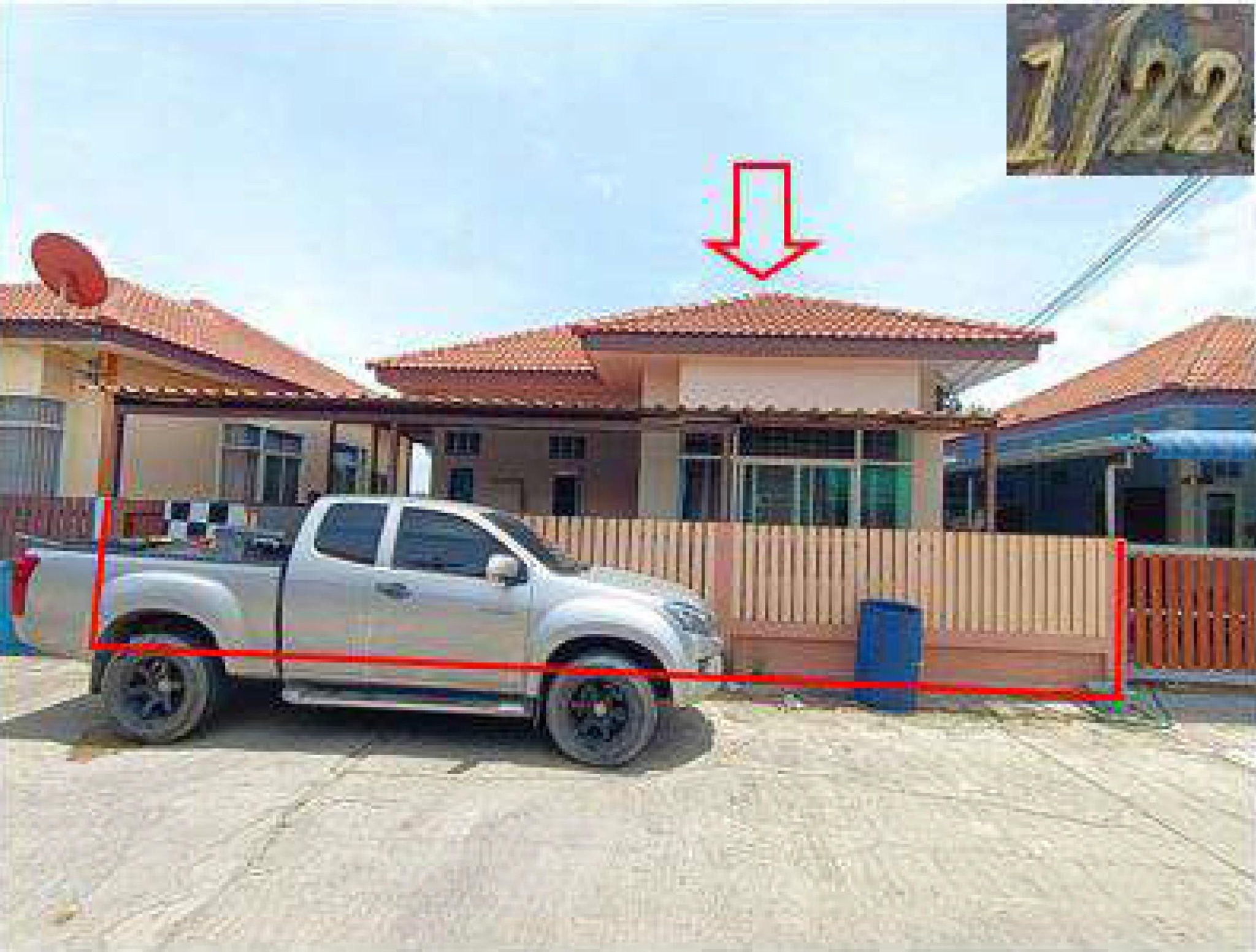 ทรัพย์สถาบันโดย GHB บ้านเดี่ยว ซอยเลียบชลประทาน ถนนหนองดินแดง-สระกระเที