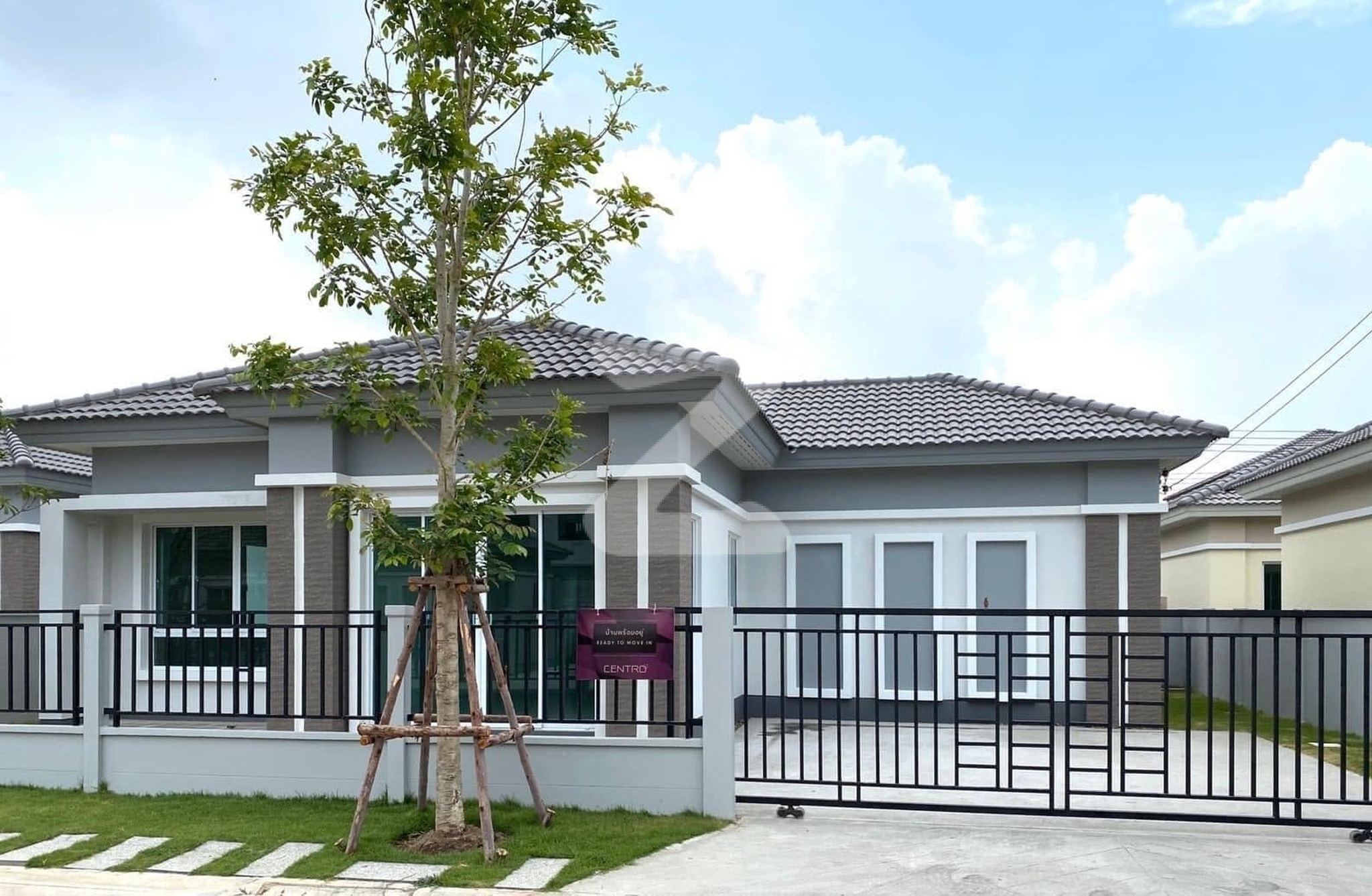 ❌เจ้าของปล่อยให้เช่าเองค่ะ❌ บ้านให้เช่า🏠 CENTRO รังสิต คลอง4-วงแหวน บ้านเดี่ยวชั้นเดียว มีบริเวณรอบบ้าน : เจ้าของให้เช่าเอง (งดรับนายหน้า)
