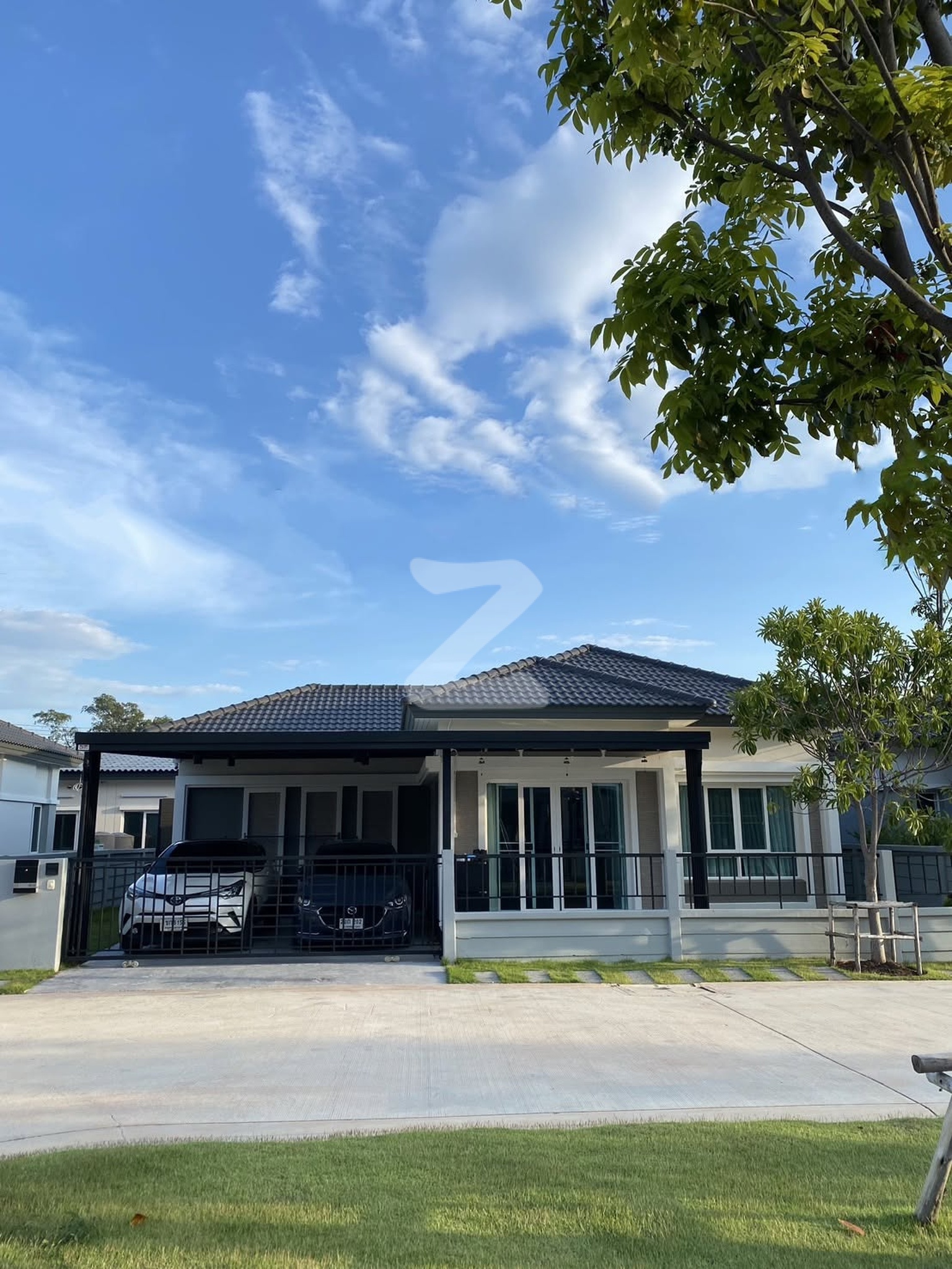 🏡 (เจ้าของขายเอง) ขายบ้านเดี่ยวชั้นเดียว 3 ห้องนอน 2 ห้องน้ำ จอดรถได้ 2 คัน พร้อมผู้เช่า                   : เจ้าของขายเอง (งดรับนายหน้า)