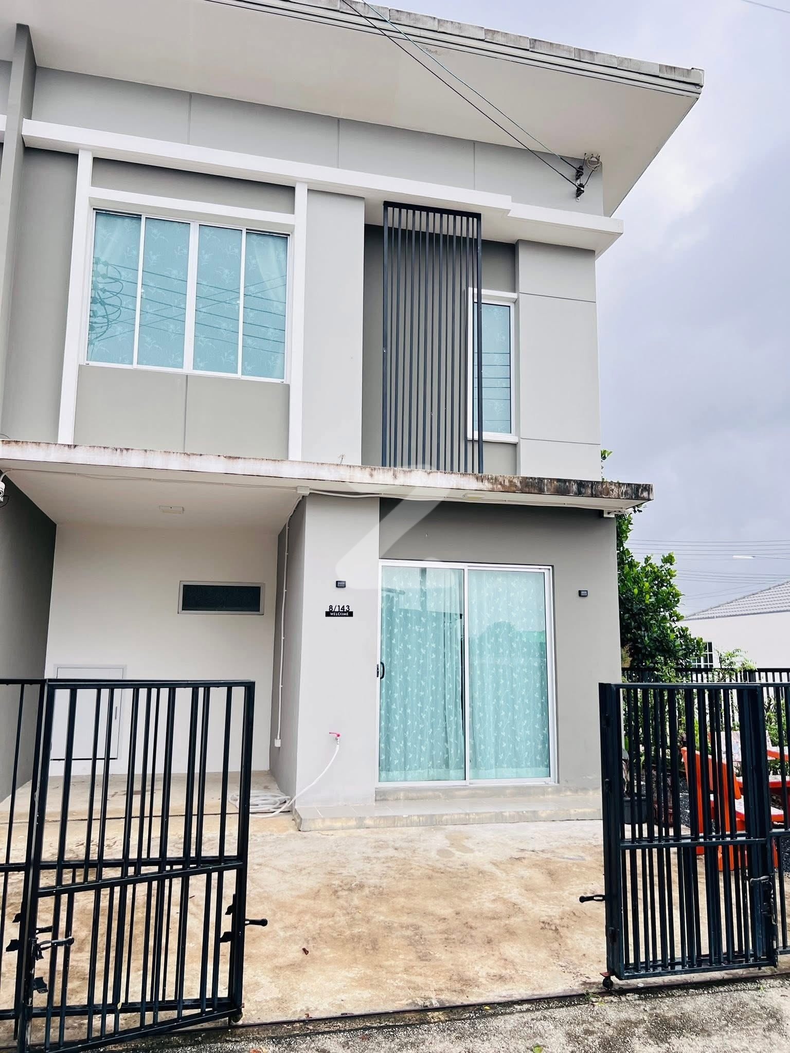 🏠 หมู่บ้านพฤกษาวิลล์ (พรุสมภาร)  เทพกษัตรี ถลาง(ขายตามสภาพใหม่มาก) ทาวน์โฮมหลังมุม ไม่ชนหลังอื่น : เจ้าของขายเอง (งดรับนายหน้า)
