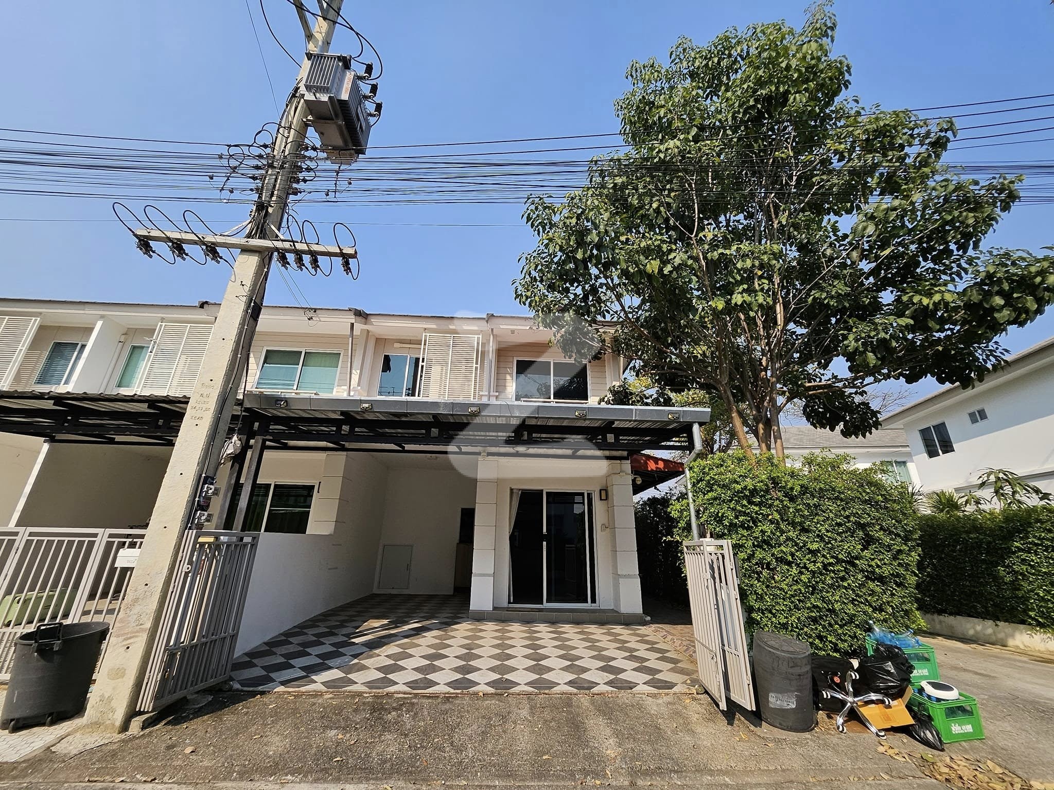 ขายบ้าน ทาวน์โฮม หลังมุม (เจ้าของขายเอง) (พร้อมเข้าอยู่) ** หมู่บ้านพฤกษาวิลล์ 95 บิ๊กซี-ดอนจั่น  : เจ้าของขายเอง (งดรับนายหน้า)