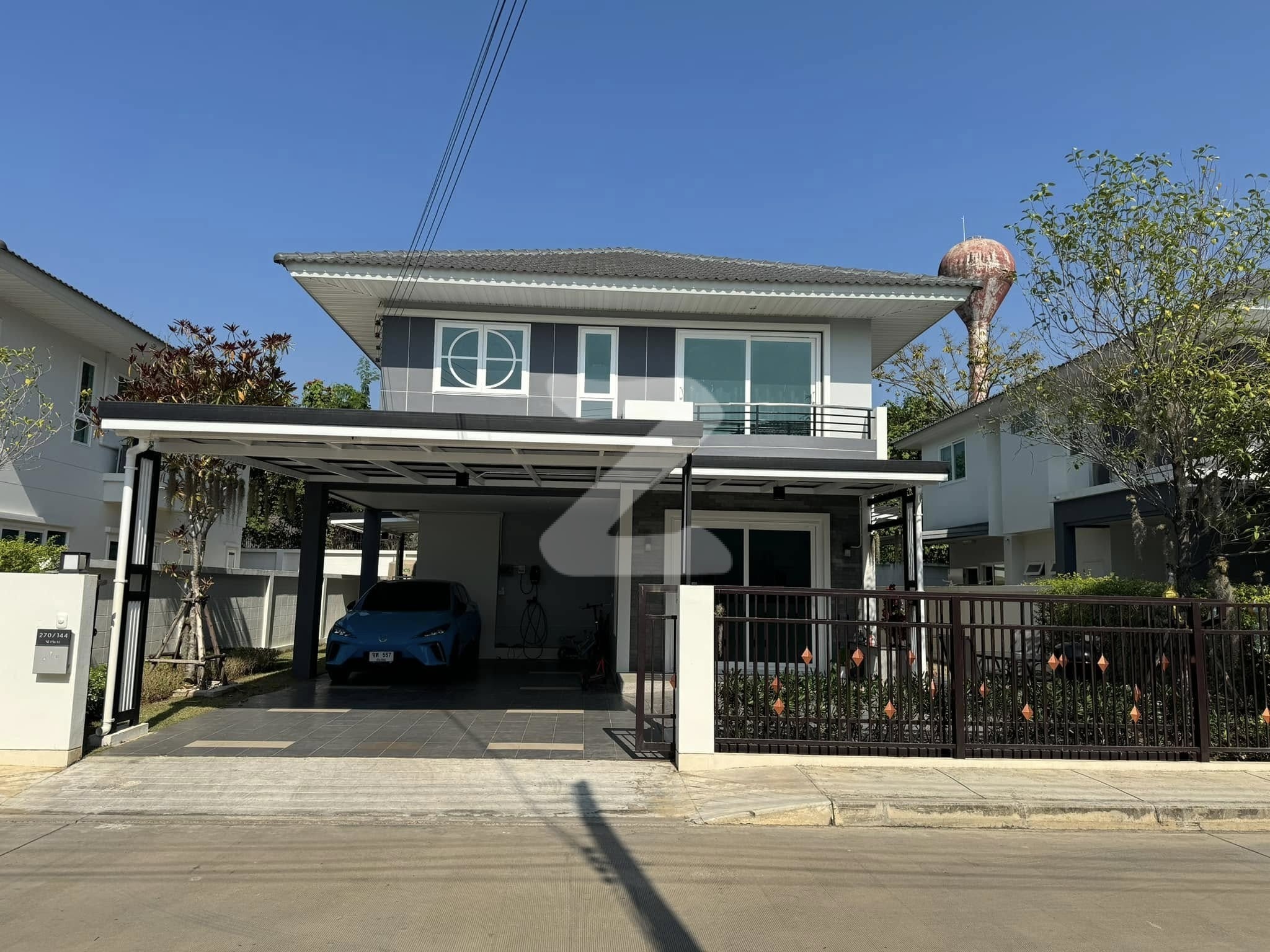 🏡ปล่อยเช่าบ้านใหม่🆕 2 ชั้น 📍บ้านในโครงการ ศุภาลัย พาร์ควิลล์ หางดง                     : เจ้าของให้เช่าเอง (งดรับนายหน้า)
