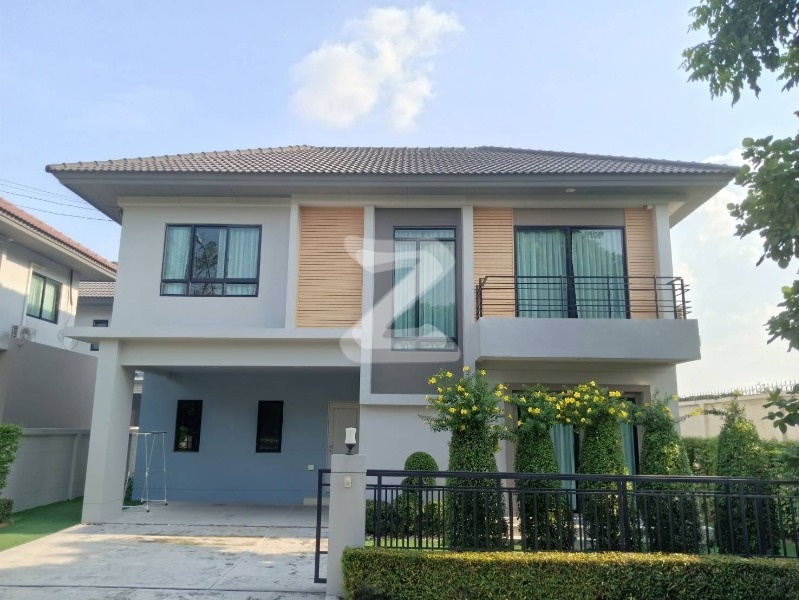 ให้เช่าบ้านเดี่ยวแปลงหน้าสวน 4 นอน 3 น้ำ แอร์ inverter ครบทุกห้อง โครงการ ไลฟ์ บางกอก บูเลอวาร์ด รามอินทรา 65 : เจ้าของให้เช่าเอง