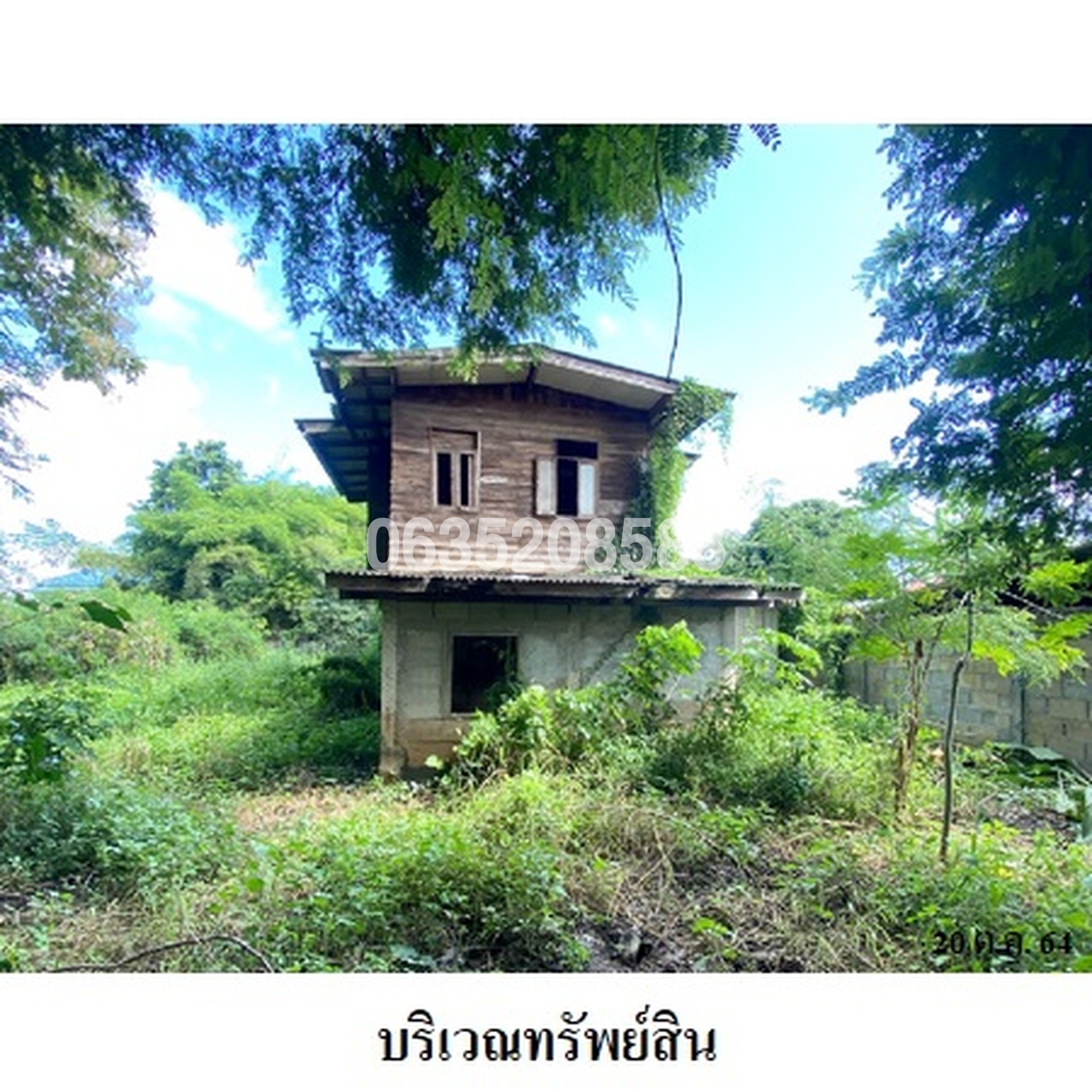 ขายบ้านเดี่ยว ถนนสายบ้านต๋อ-บ้านวังพร้าว (ลป.4058)