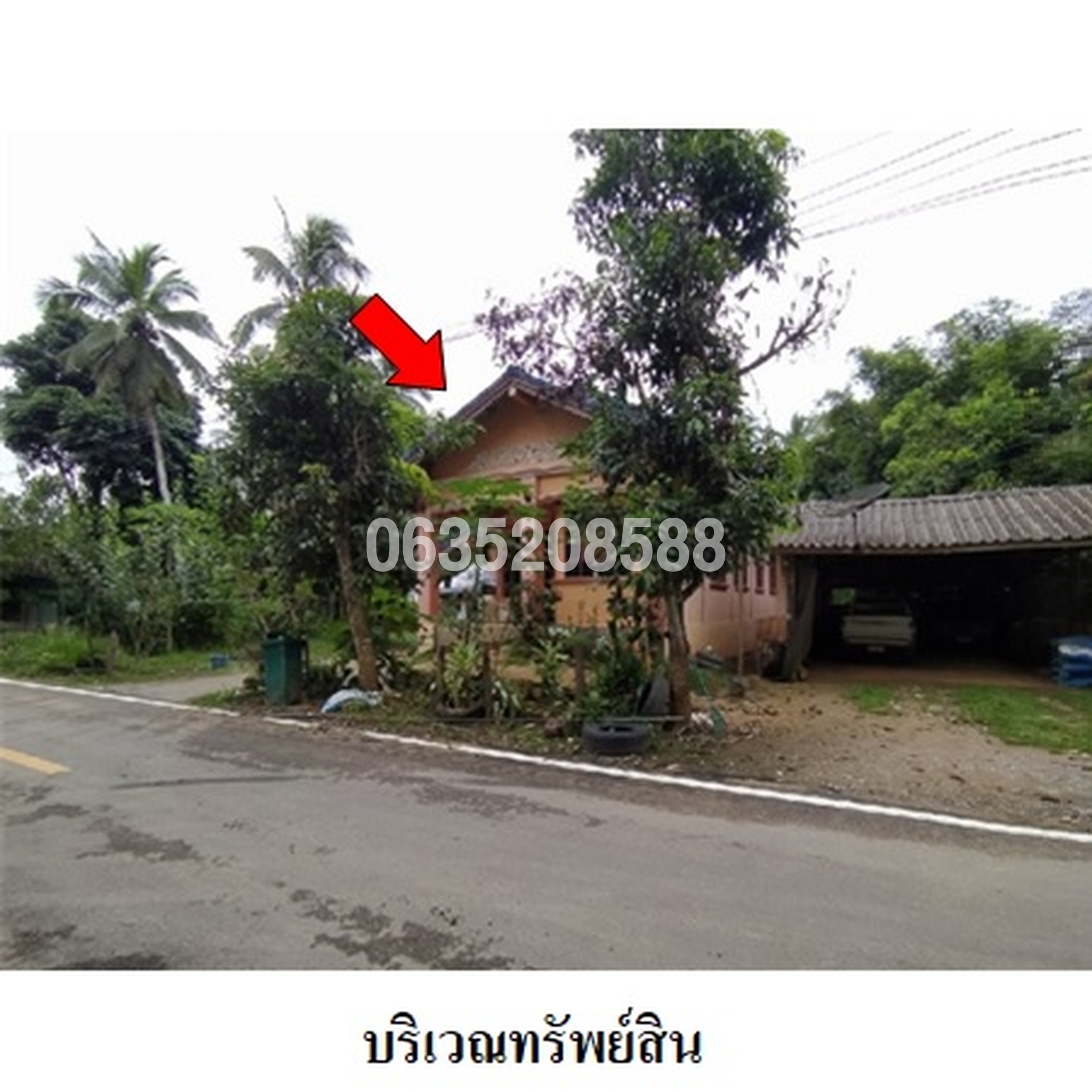 ขายบ้านเดี่ยว ถนนสายบ้านอุแตบราแง