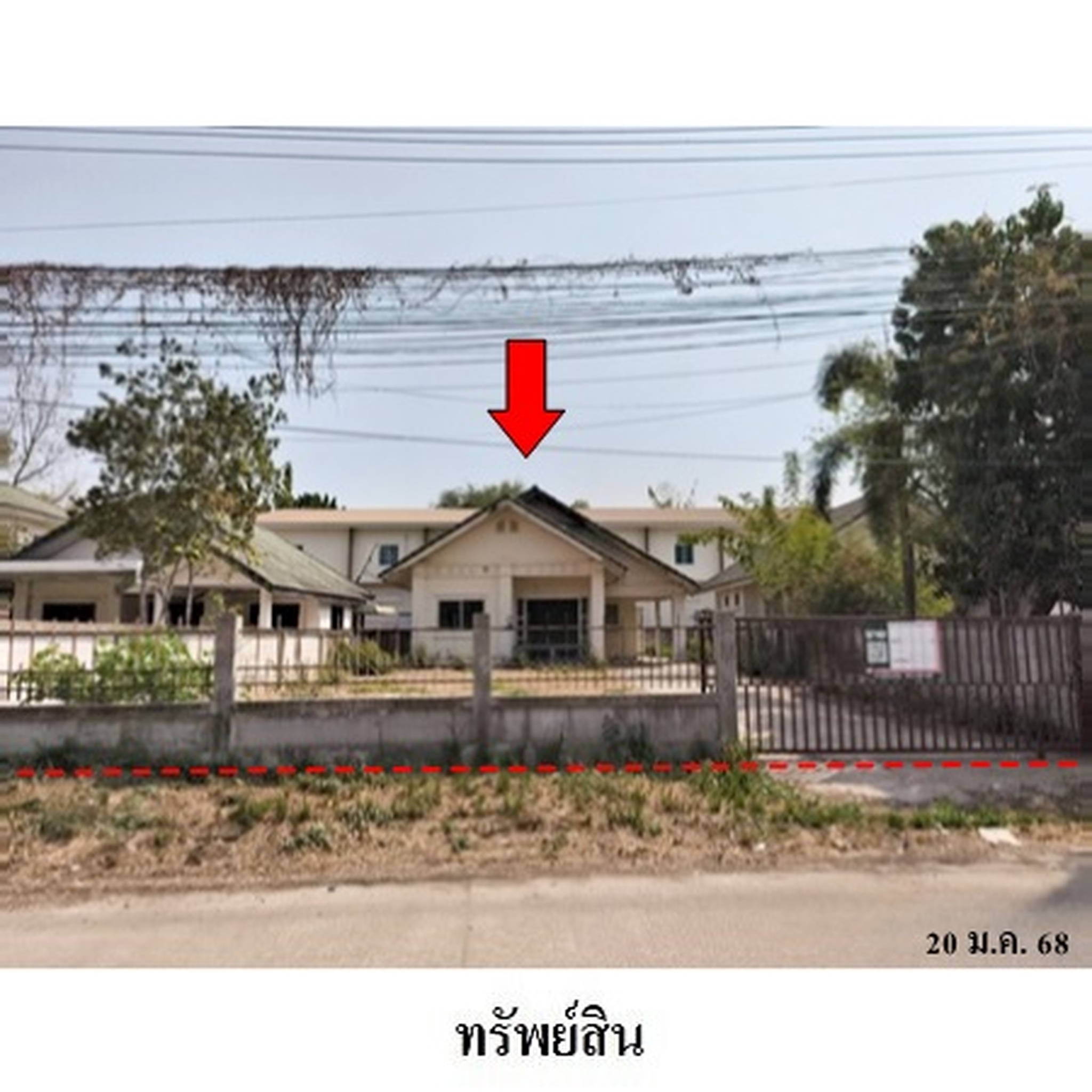 ทรัพย์สถาบันโดย บริษัท บริหารสินทรัพย์สุขุมวิท จำกัด บ้านเดี่ยว กฤษณาปาร์ควิลล์ (Baan Sooksan Villa)
