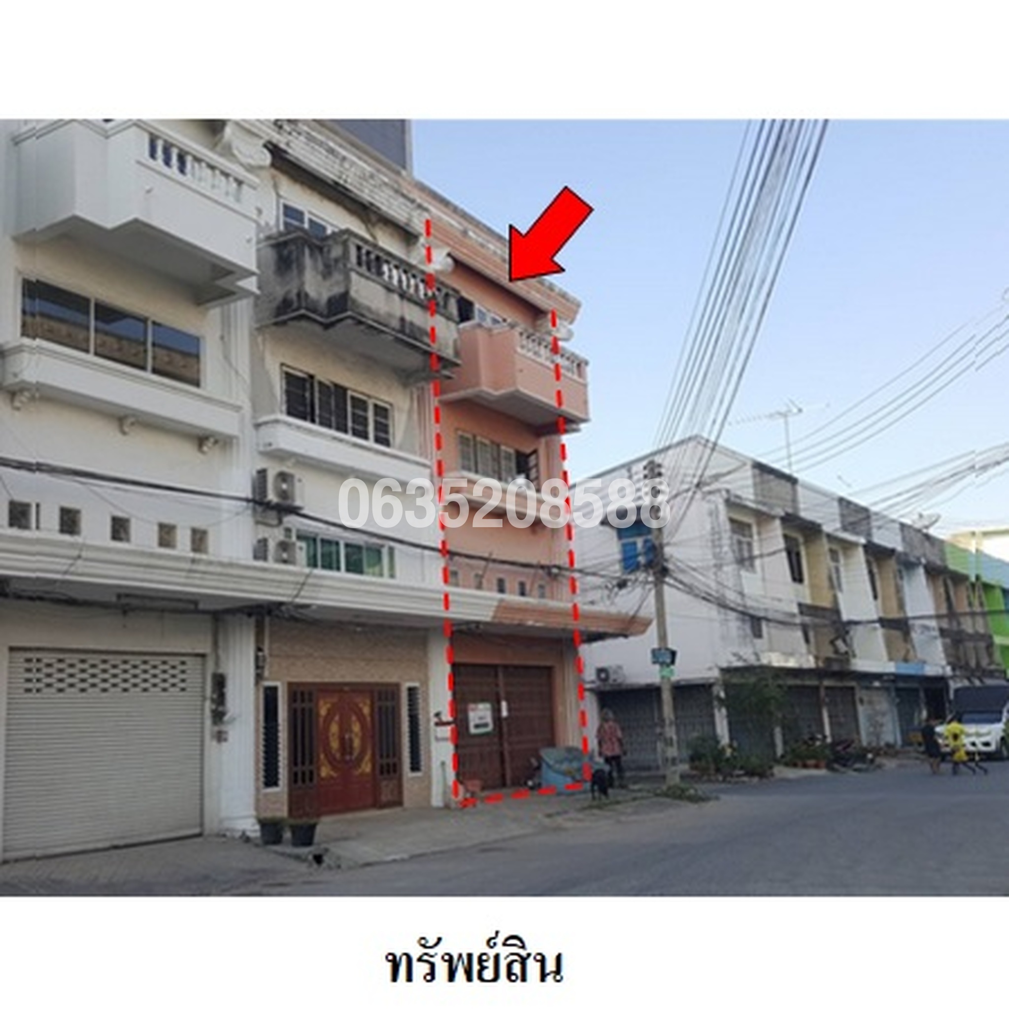 ขายตึกแถว-อาคารพาณิชย์ ตลาดกลางบางปะกง (Bann Phurin Bangpakong Bangna-Trat)