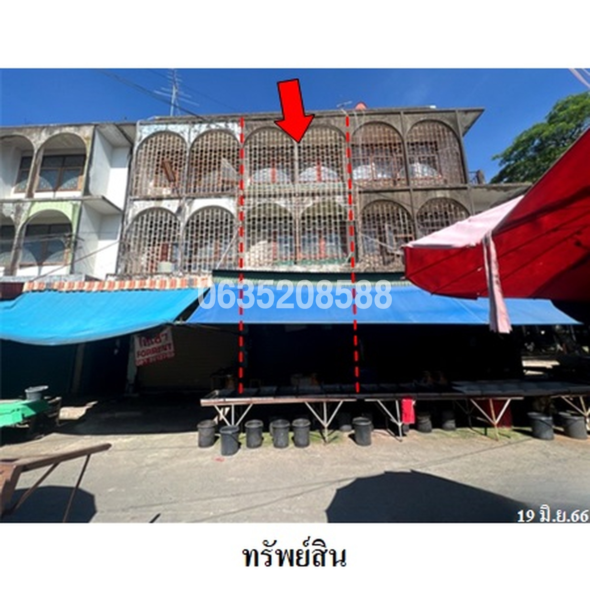 ขายตึกแถว-อาคารพาณิชย์ ซอยตลาดอัศวิน ถนนท่าคราวน้อย