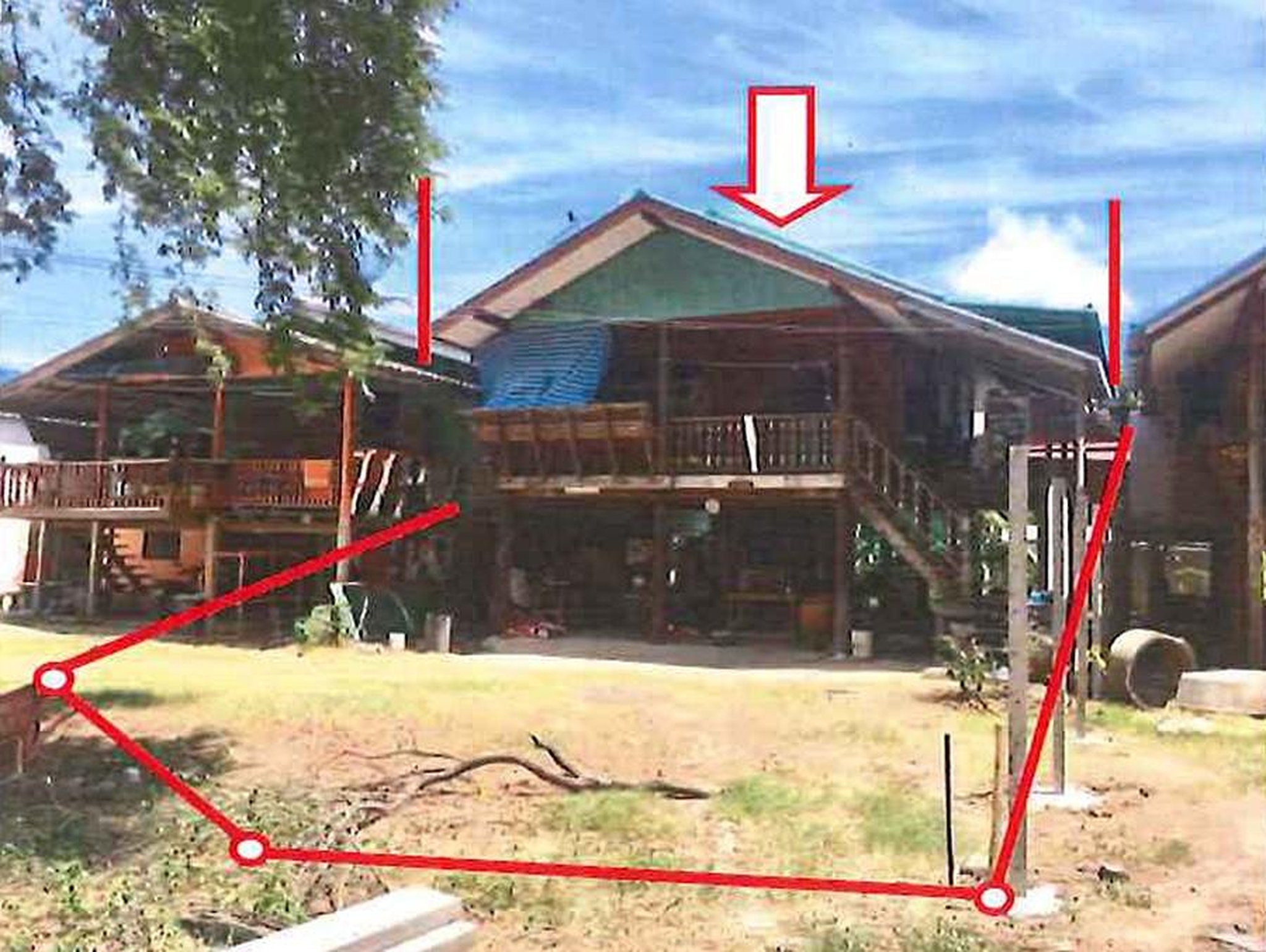 ทรัพย์สถาบันโดย ธอส. บ้านเดี่ยว ซอยวัดบางบาล ถนนทล.ชนบท อย.4047