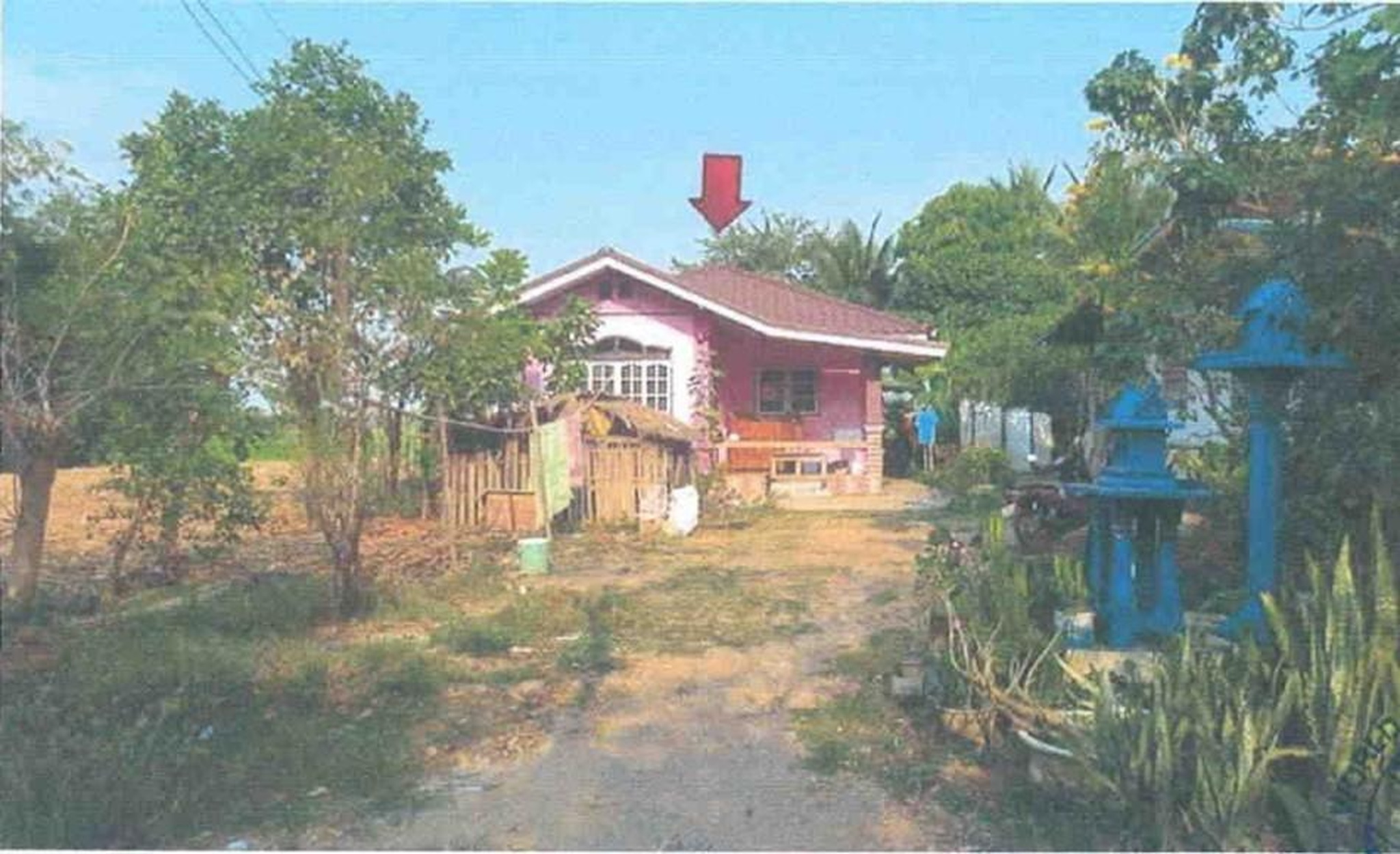 ทรัพย์สถาบันโดย ธอส. บ้านเดี่ยว ซอยทางหลสงชนบทหมายเลข นม.3036 ถนนตลาดแค-พิมาย(ทล.206)