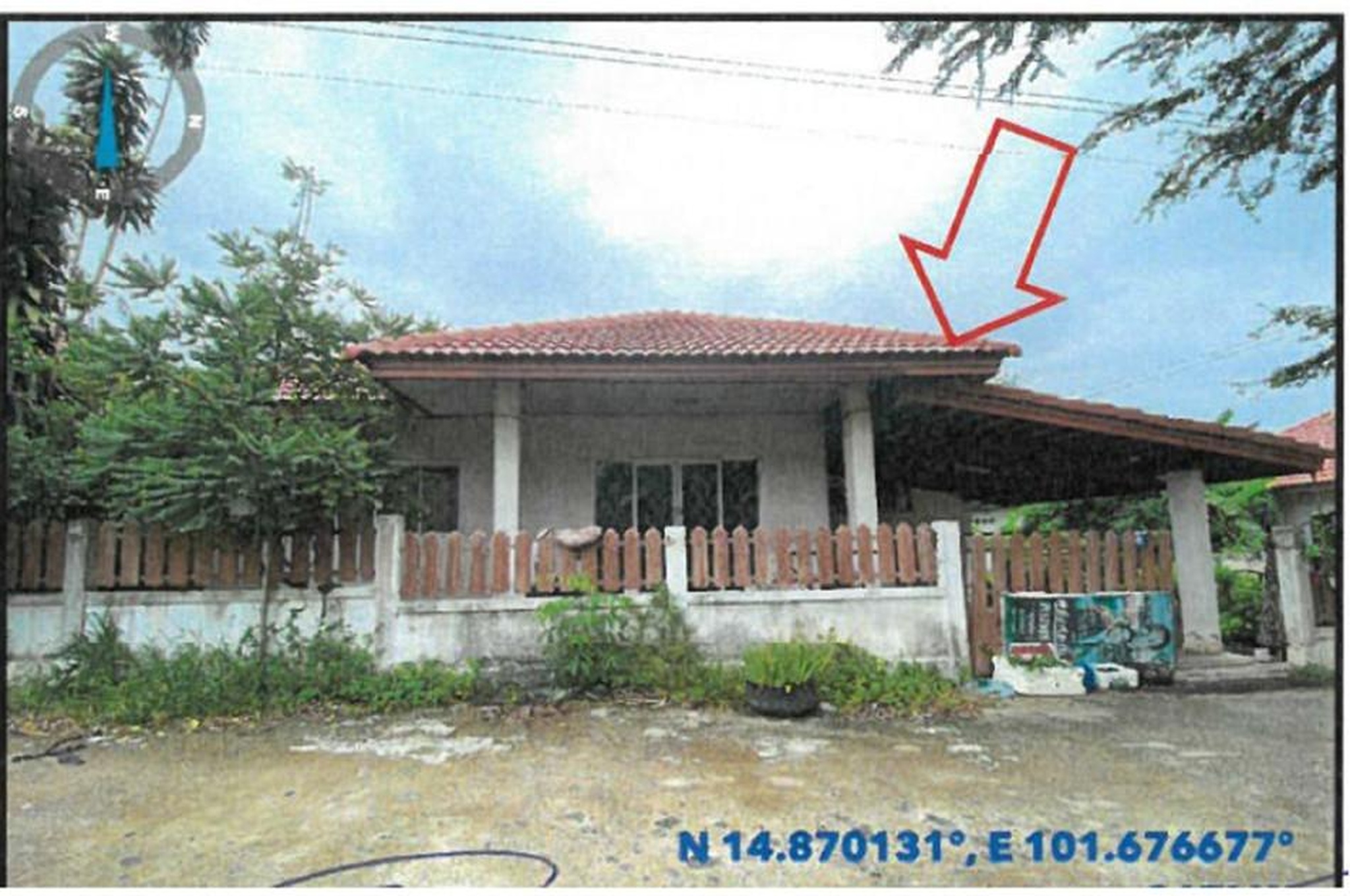 ทรัพย์สถาบันโดย ธอส. บ้านเดี่ยว ซอยบ้านคลองตพแบก ถนนมิตรภาพ(ทล.2)