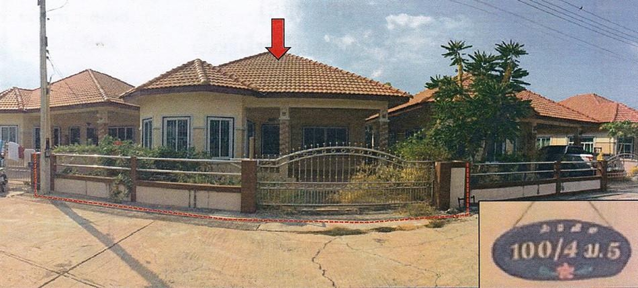 ทรัพย์สถาบันโดย ธอส. บ้านเดี่ยว  แปลงยาว ฉะเชิงเทรา