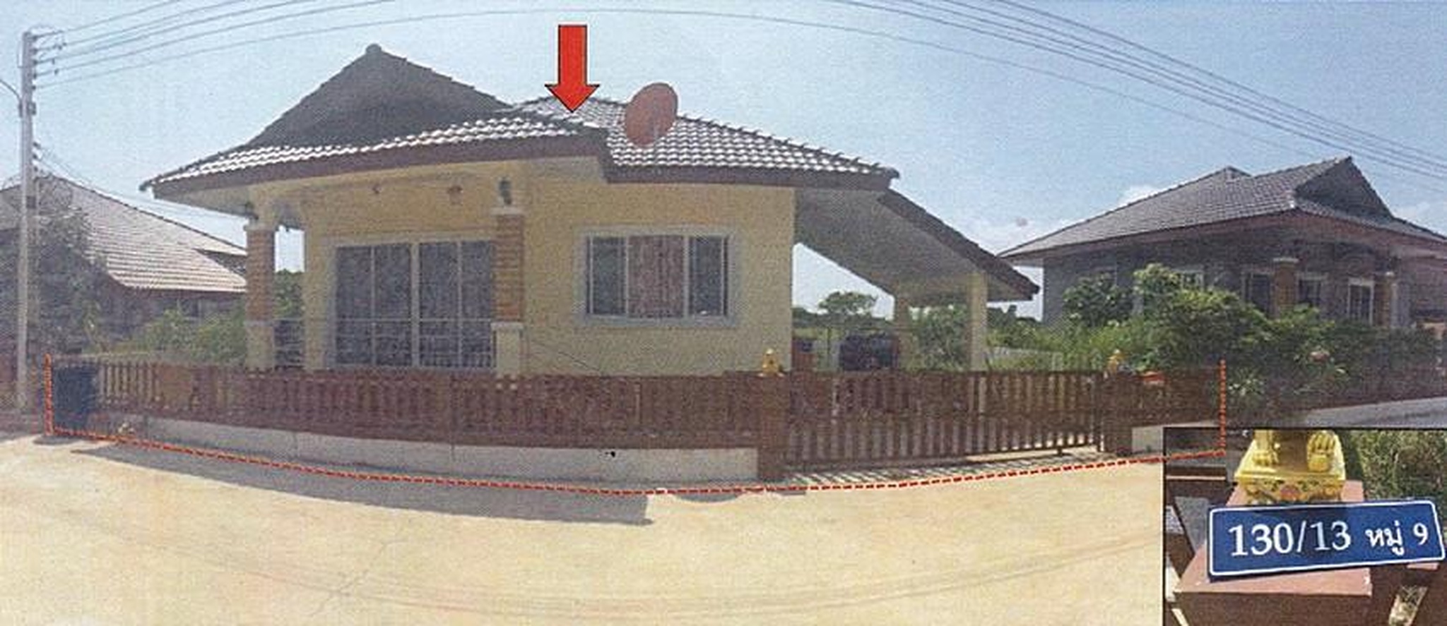 ทรัพย์สถาบันโดย ธอส. บ้านเดี่ยว ถนนบางบ่อ-หนองครก
