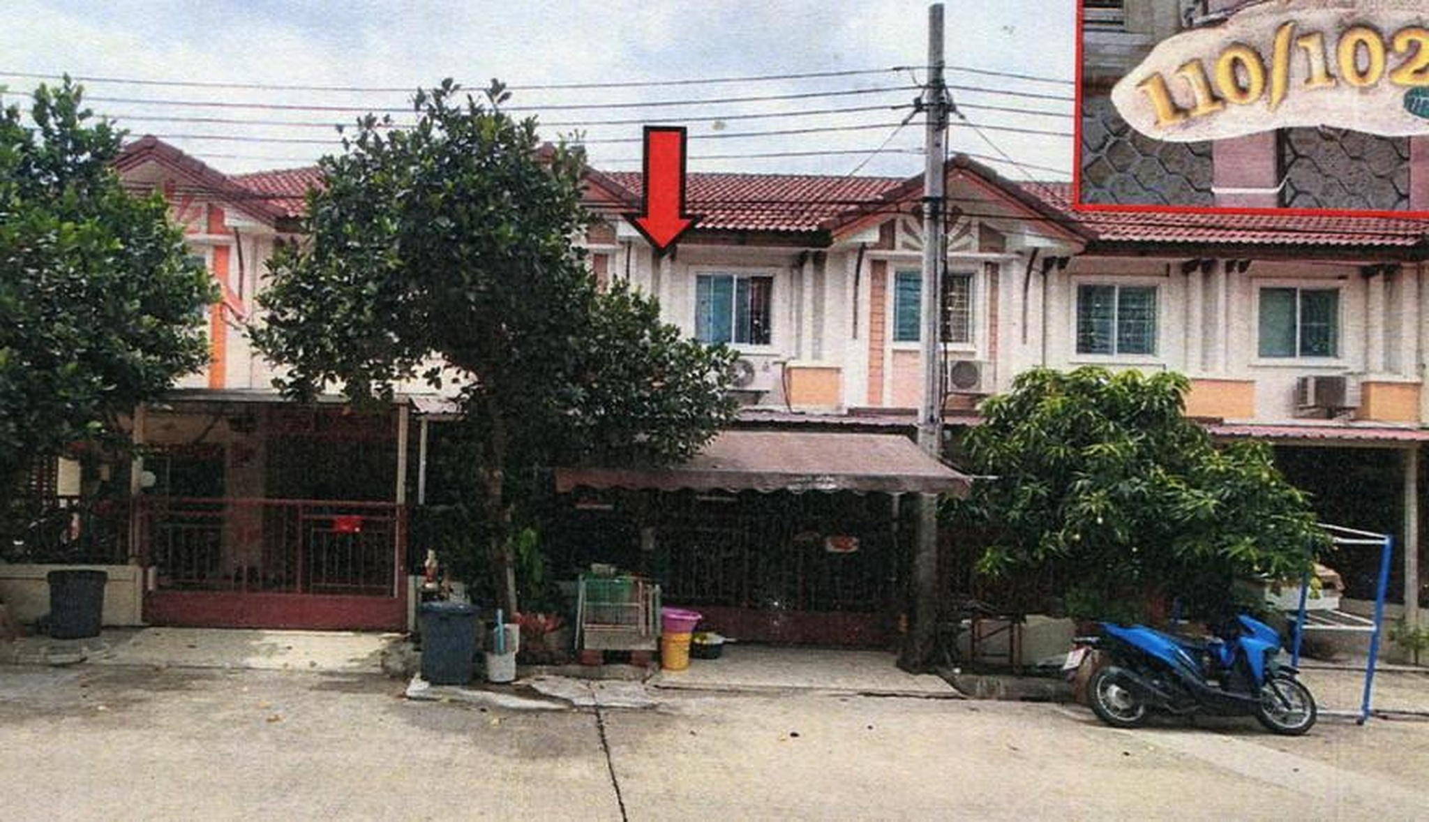 ทรัพย์สถาบันโดย ธอส. ทาวน์เฮาส์ พฤกษาวิลล์ 15 รัตนาธิเบศร์